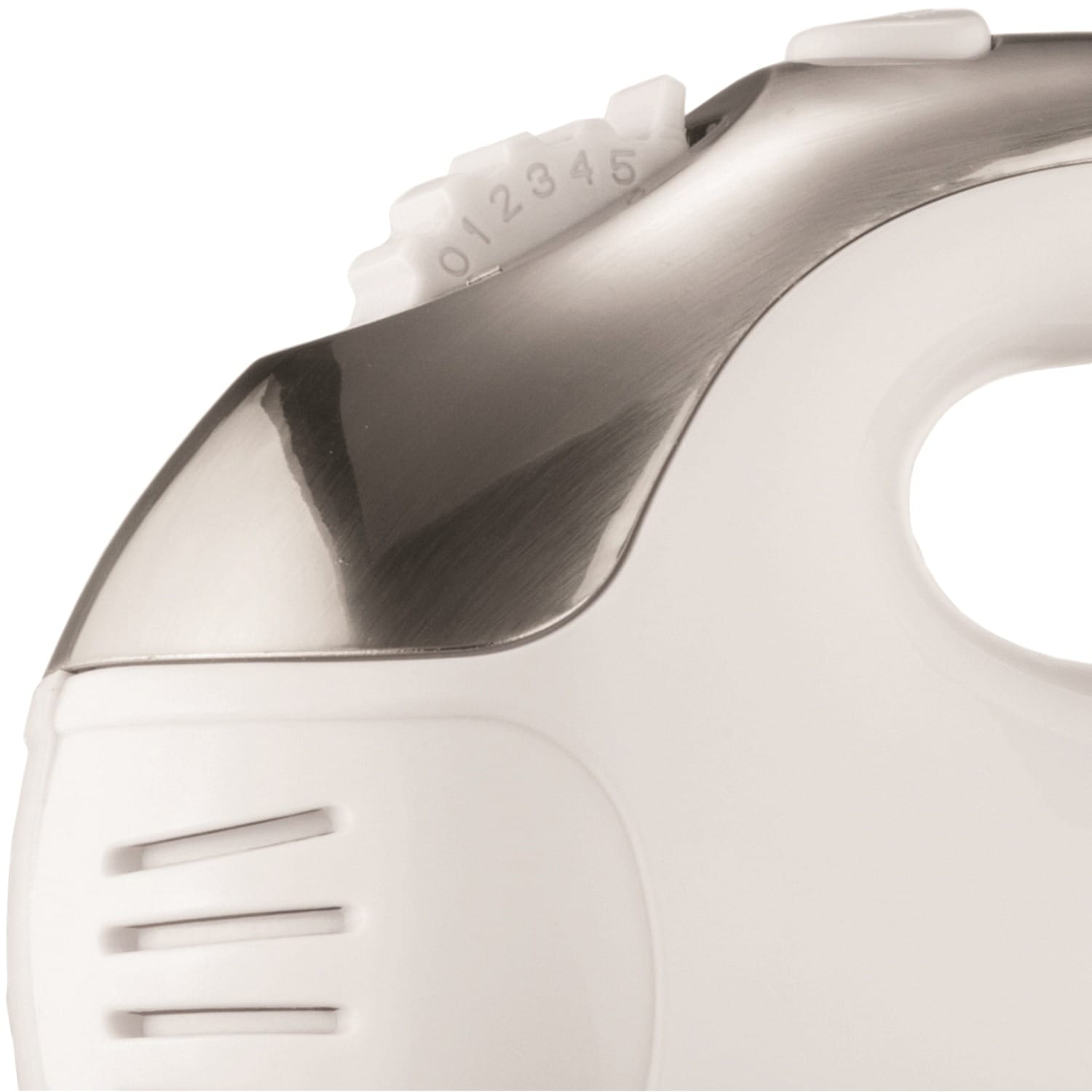 Brentwood 5-Speed + Turbo Electric Stand Mixer with Bowl, White