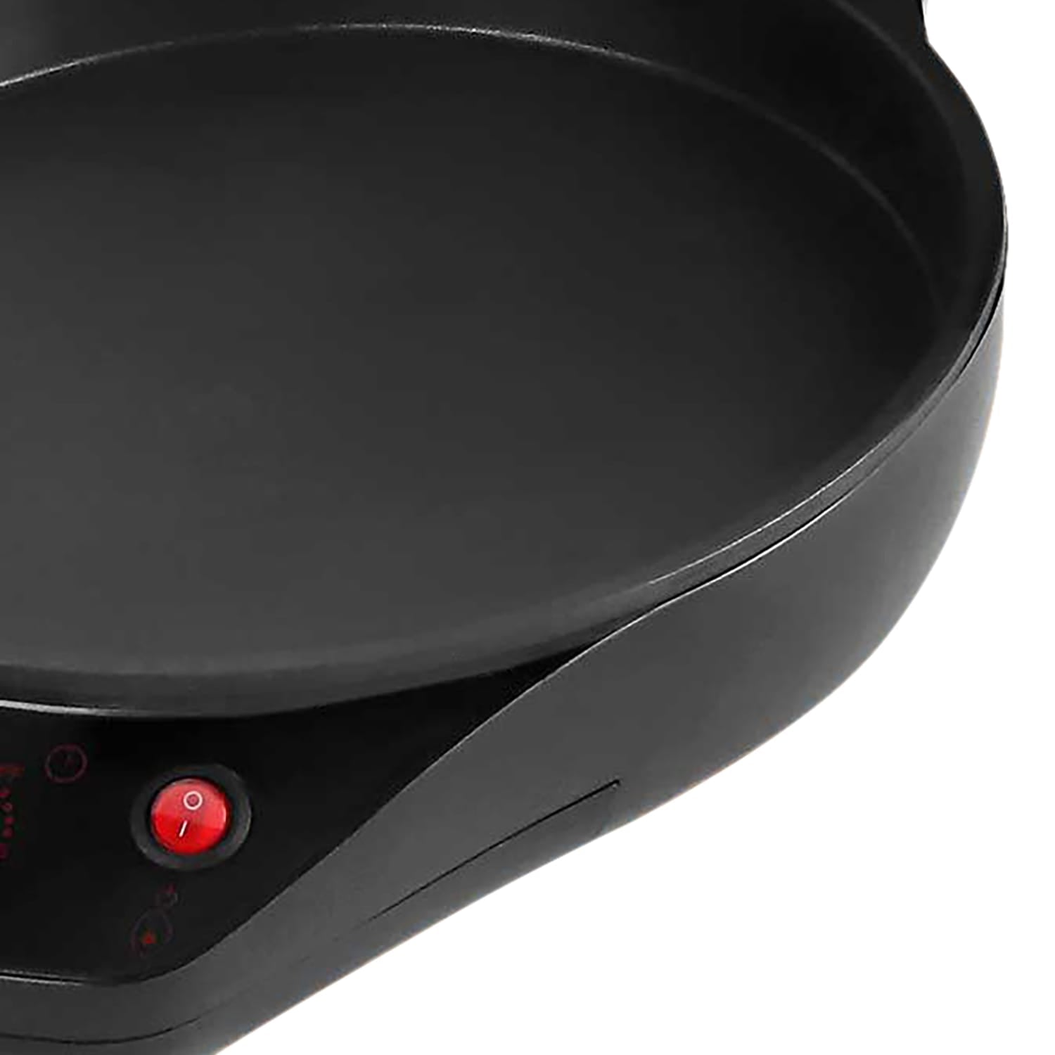 Brentwood TS-124R 1200-Watt 12-In. Non-Stick Pizza Maker and Grill with Timer, Red