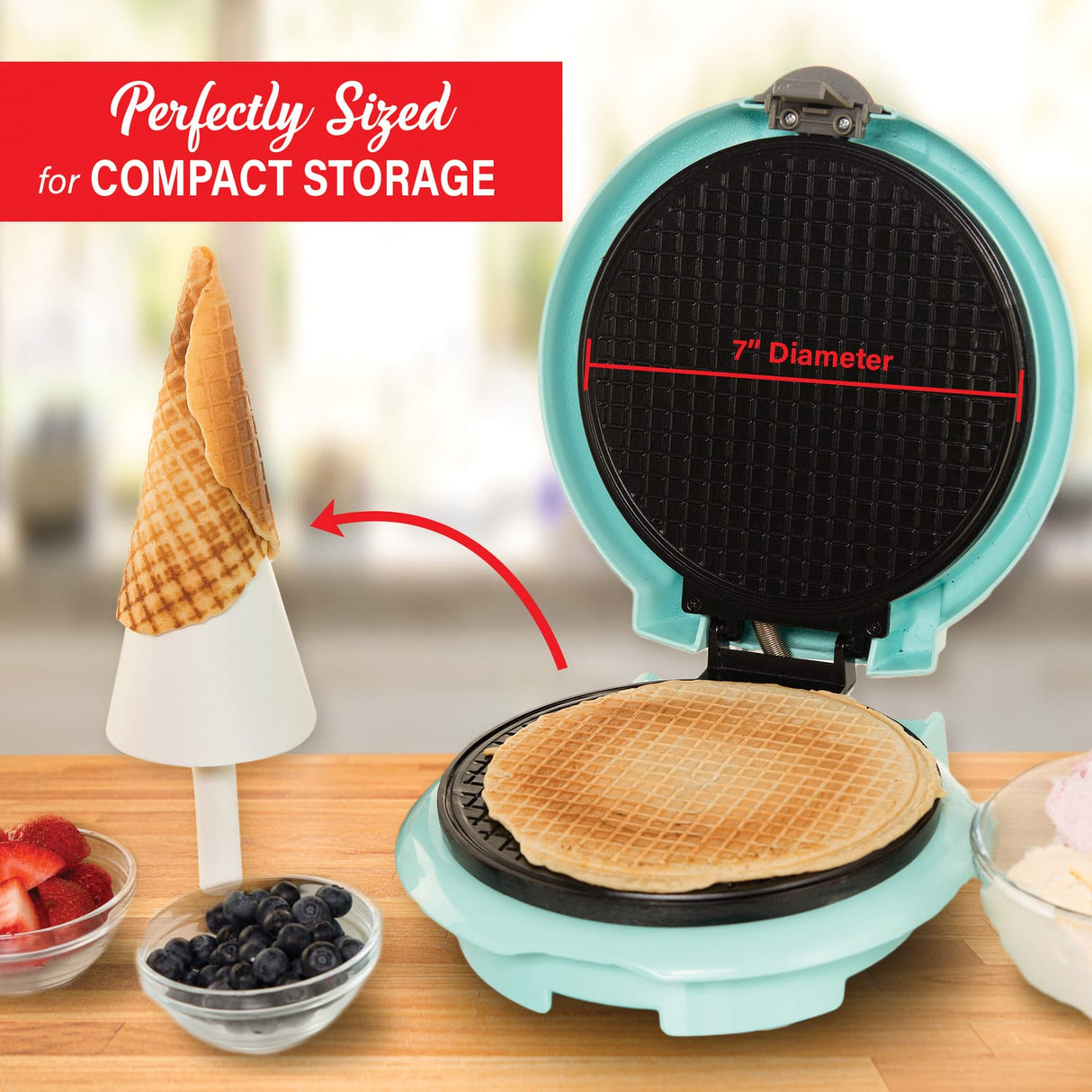 Brentwood Just For Fun Waffle Cone Maker