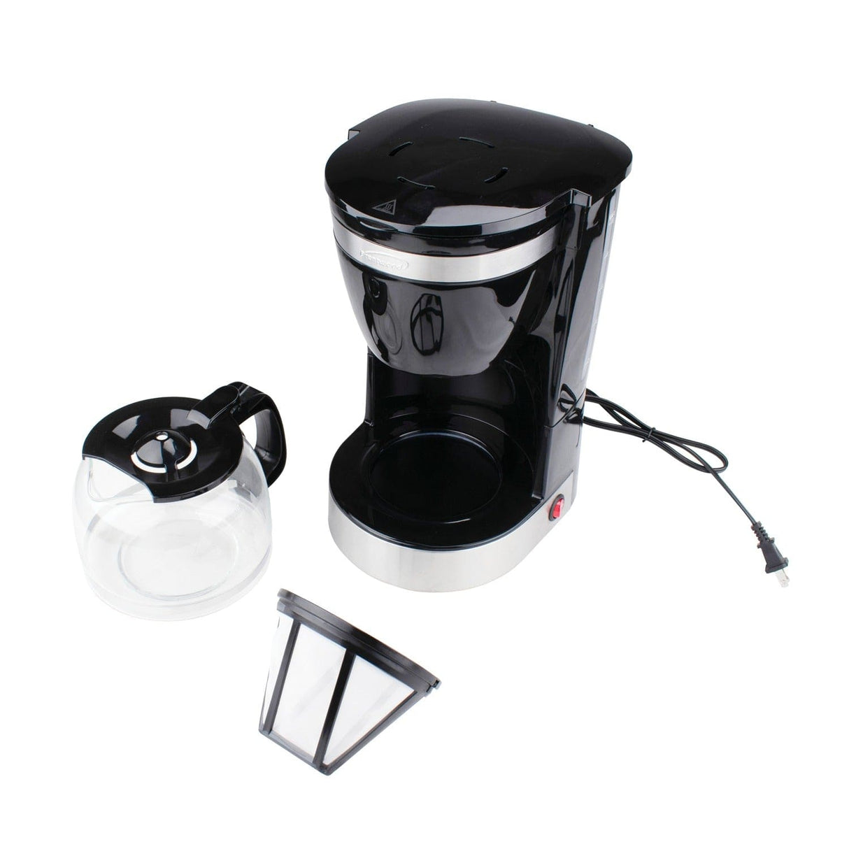 Brentwood 12-Cup Coffee Maker, Black