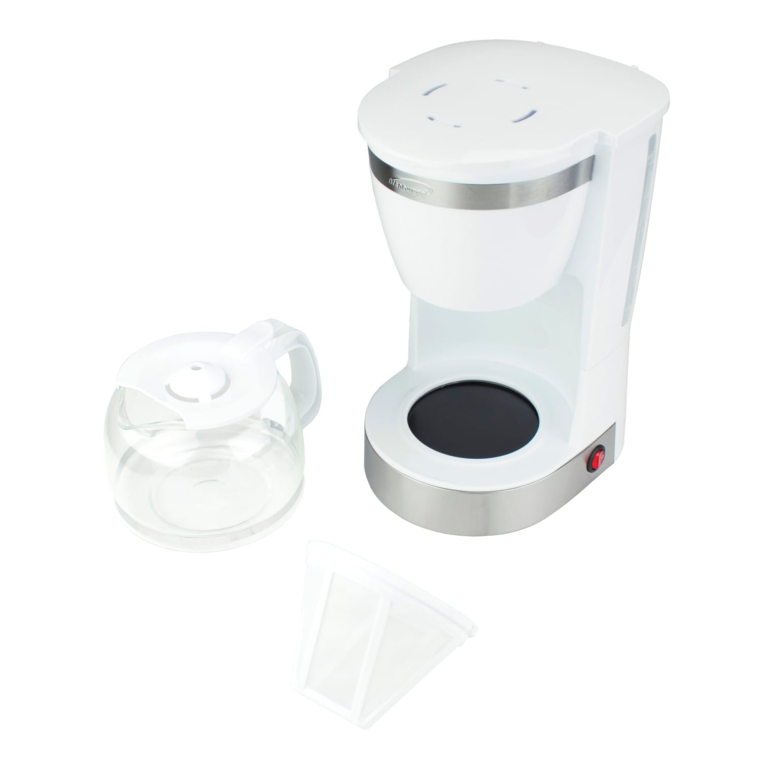 Brentwood 12-Cup Coffee Maker, White