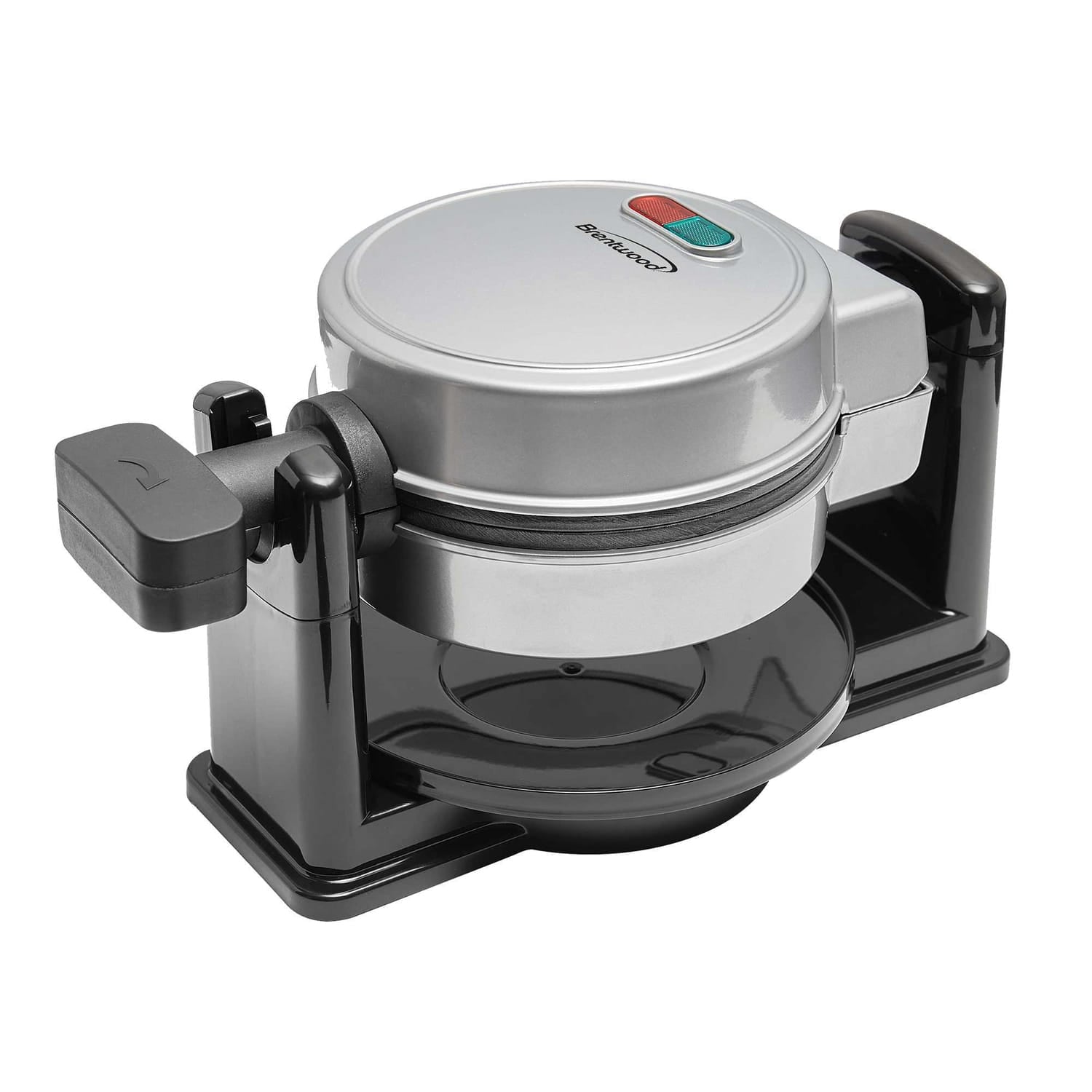 Brentwood TS-231S Electric Belgian Waffle Maker, Silver