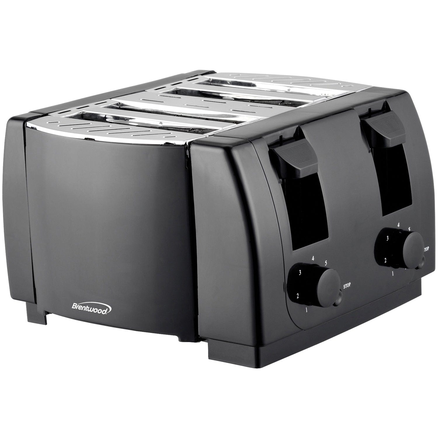 Brentwood Cool Touch 4-Slice Toaster, Black