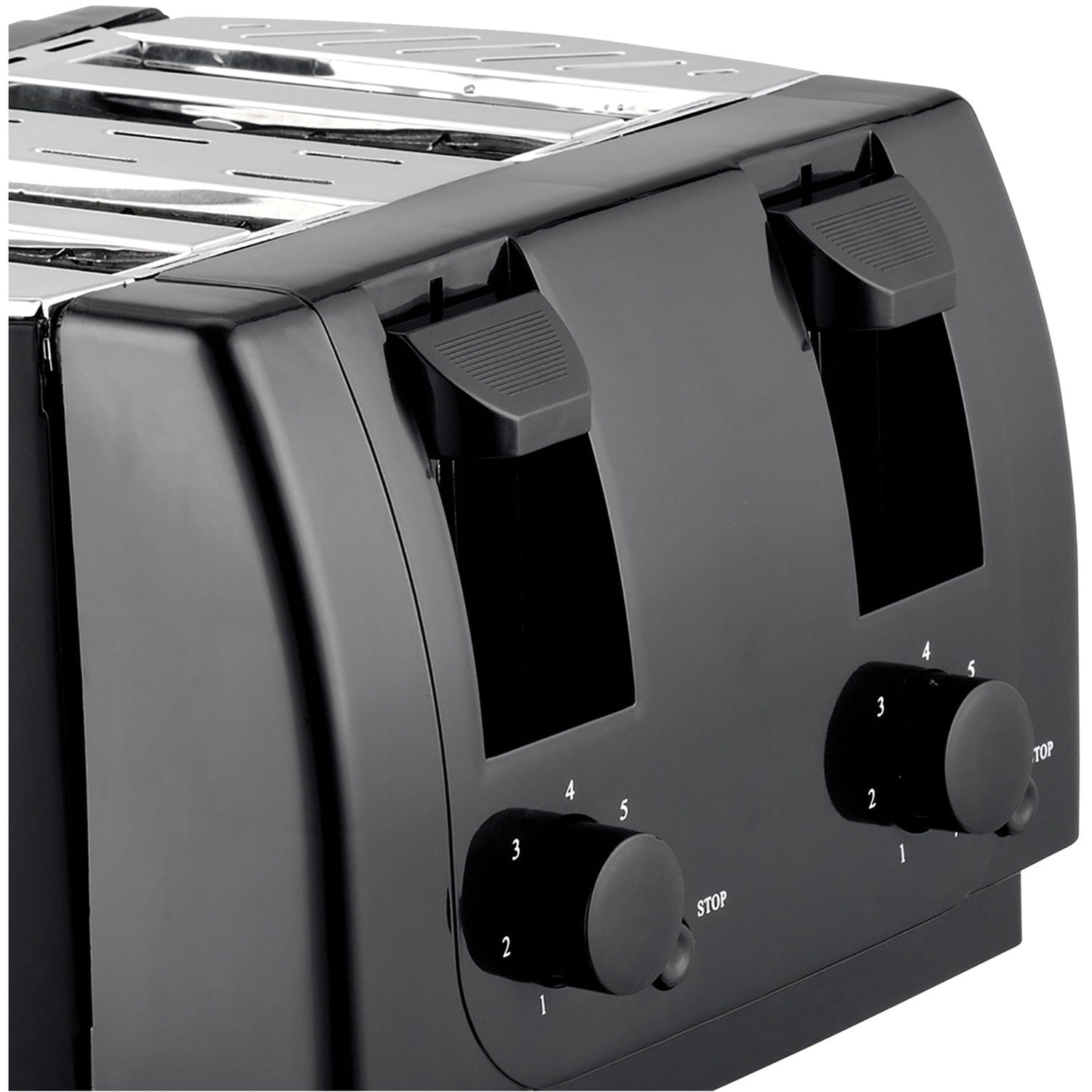 Brentwood Cool Touch 4-Slice Toaster, Black