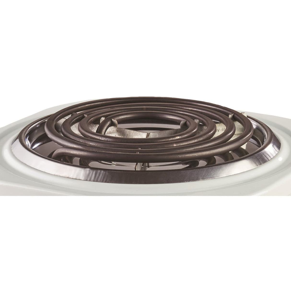 Brentwood 1000-Watt Single Electric Burner, White