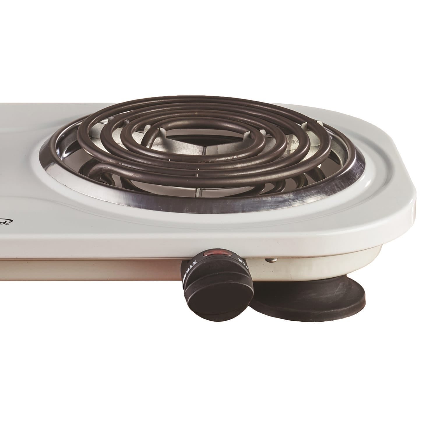Brentwood 1500-Watt Double Electric Burner, White