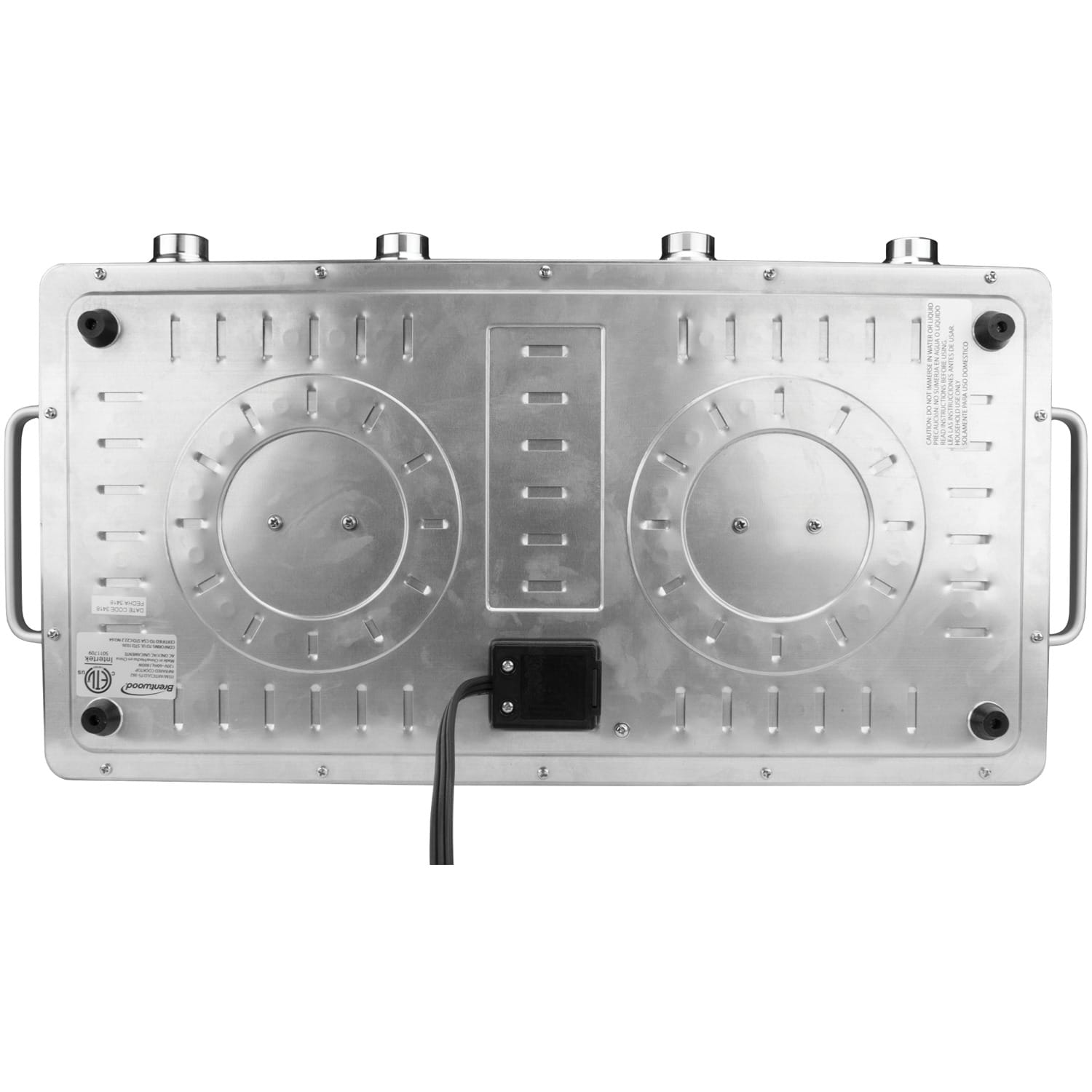 Brentwood Select 1800-Watt Double Infrared Electric Countertop Burner