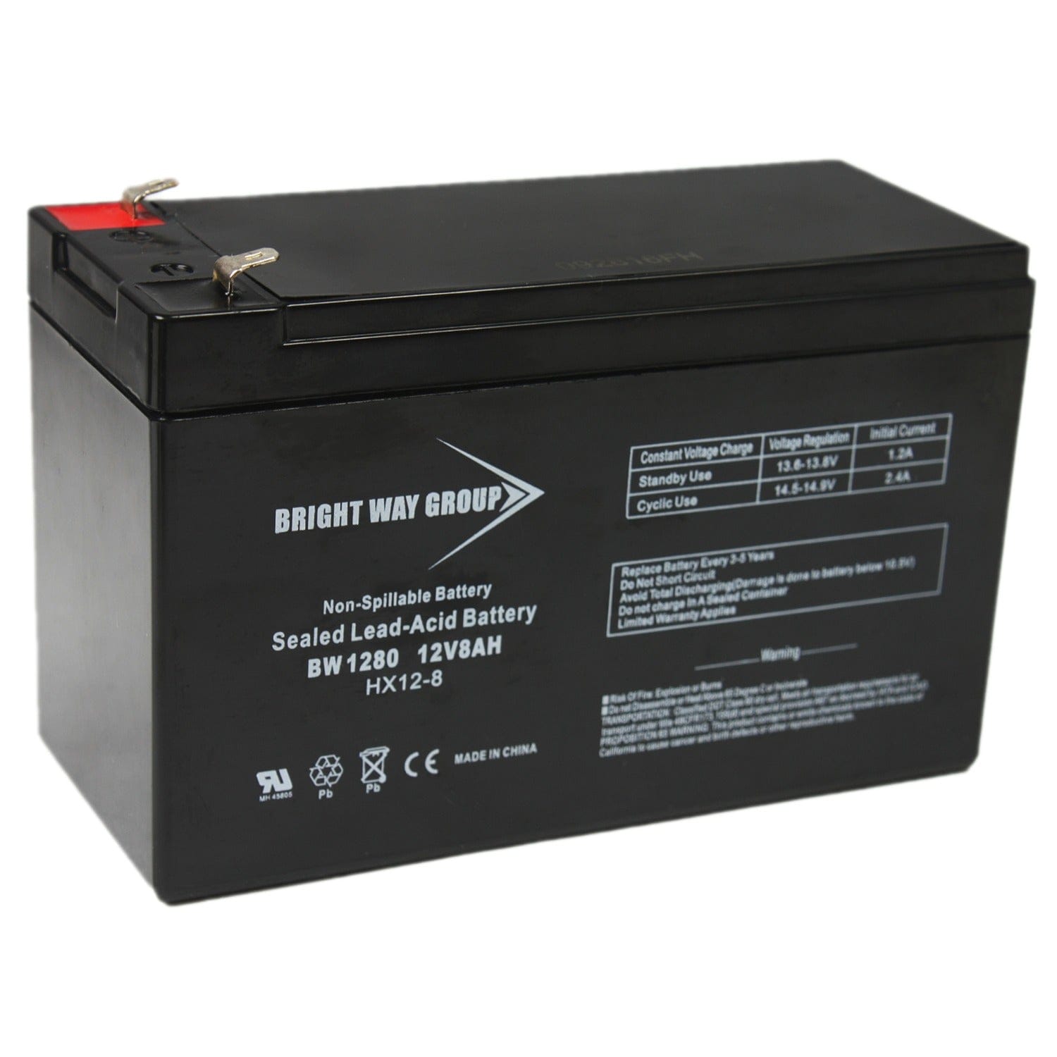 Bright Way Group BWG 1280 F2 Battery