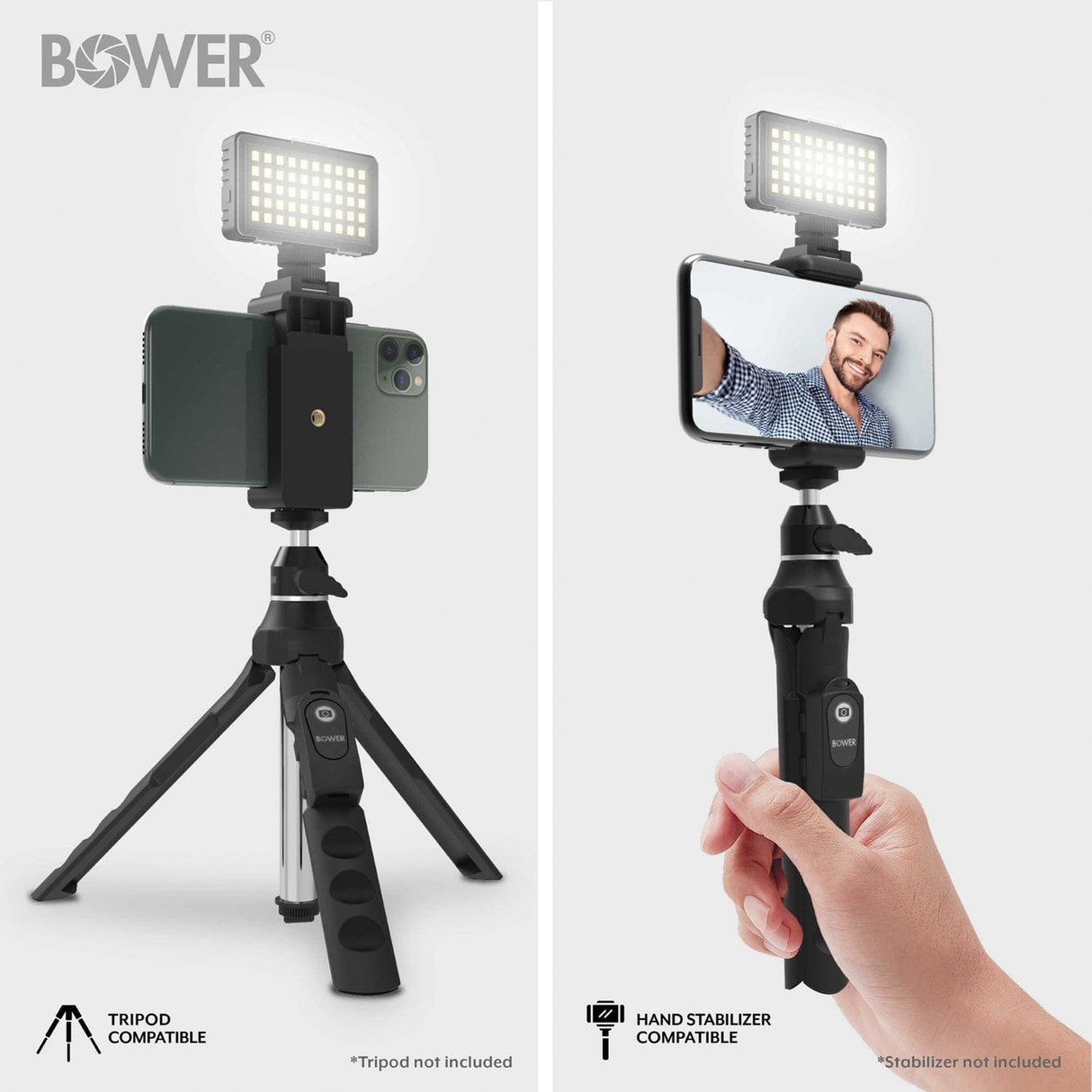 Bower 50 LED Smartphone Video Light