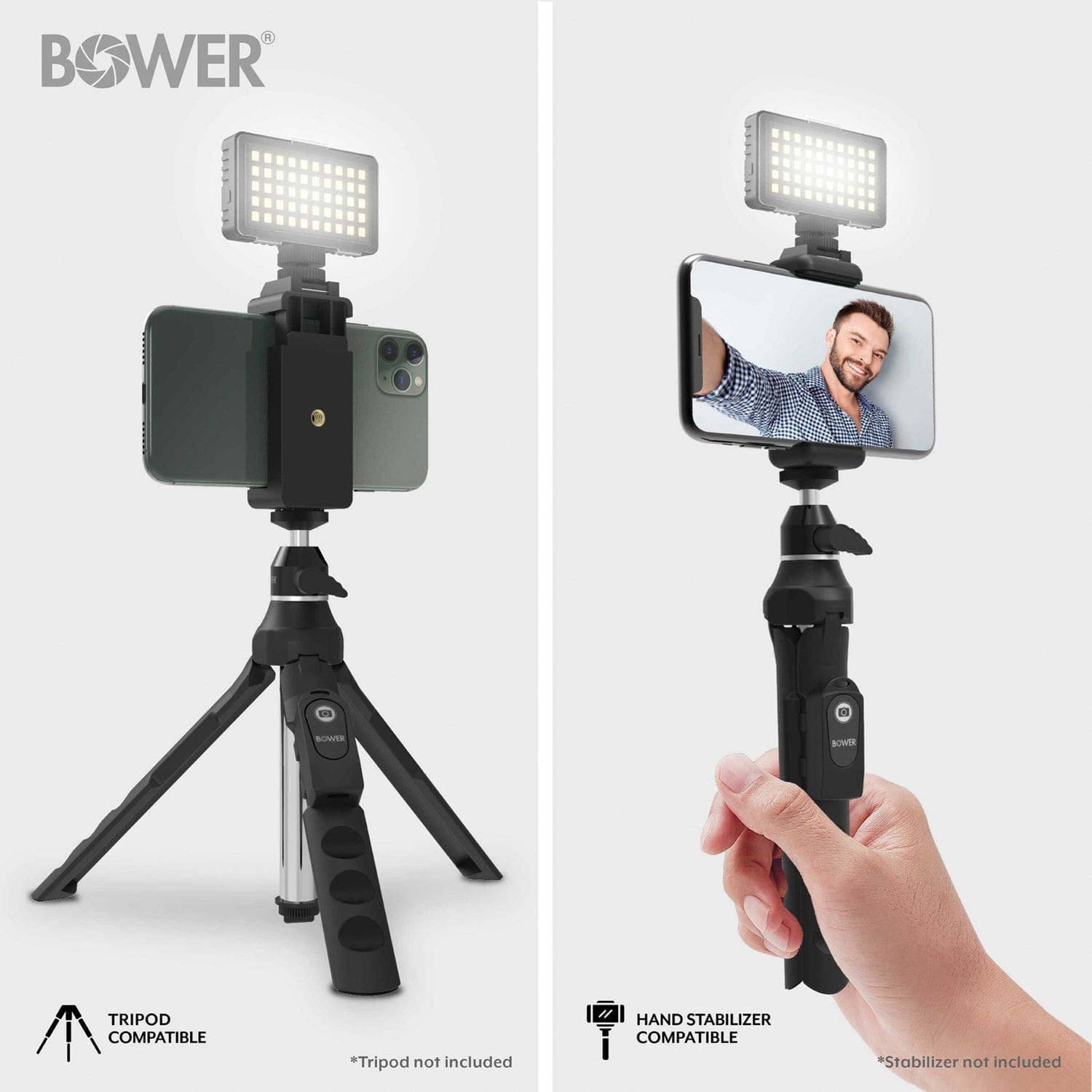 Bower 50 LED Smartphone Video Light