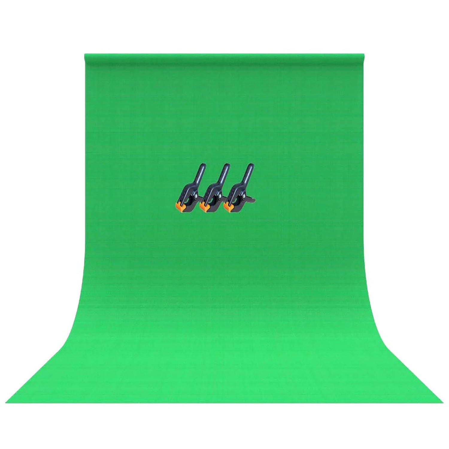 Bower Green Screen Fabric Backdrop, 5 Ft. x 7 Ft.