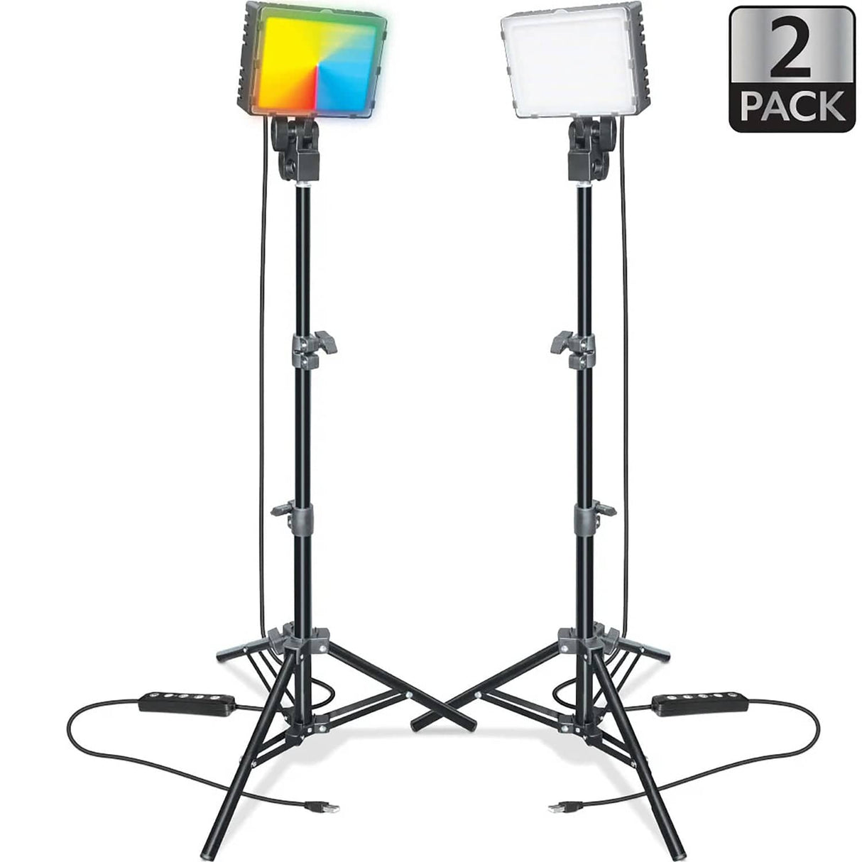 Bower RGB LED Light Kit, 2 Pack