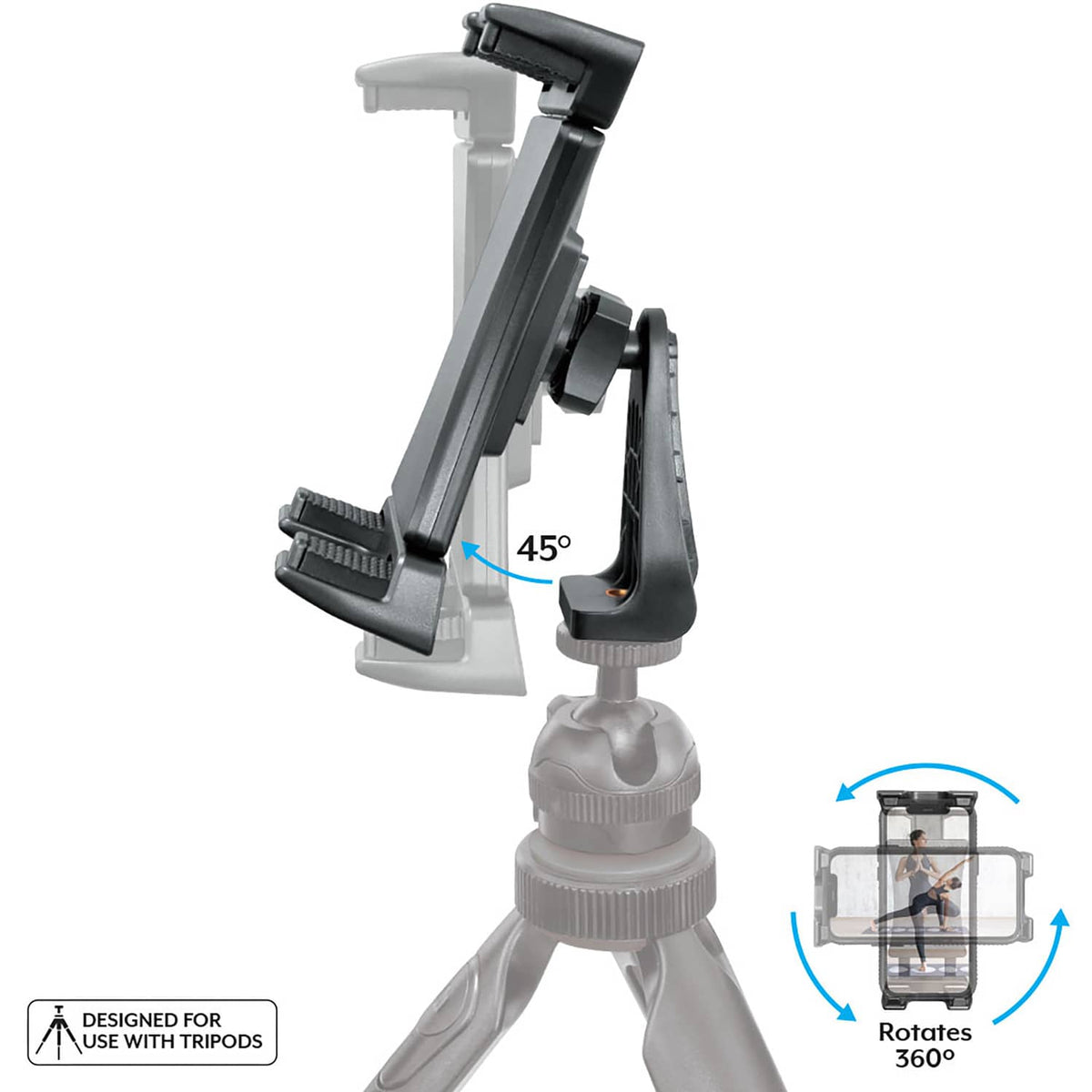 Bower Tripod Mount Holder for Tablets