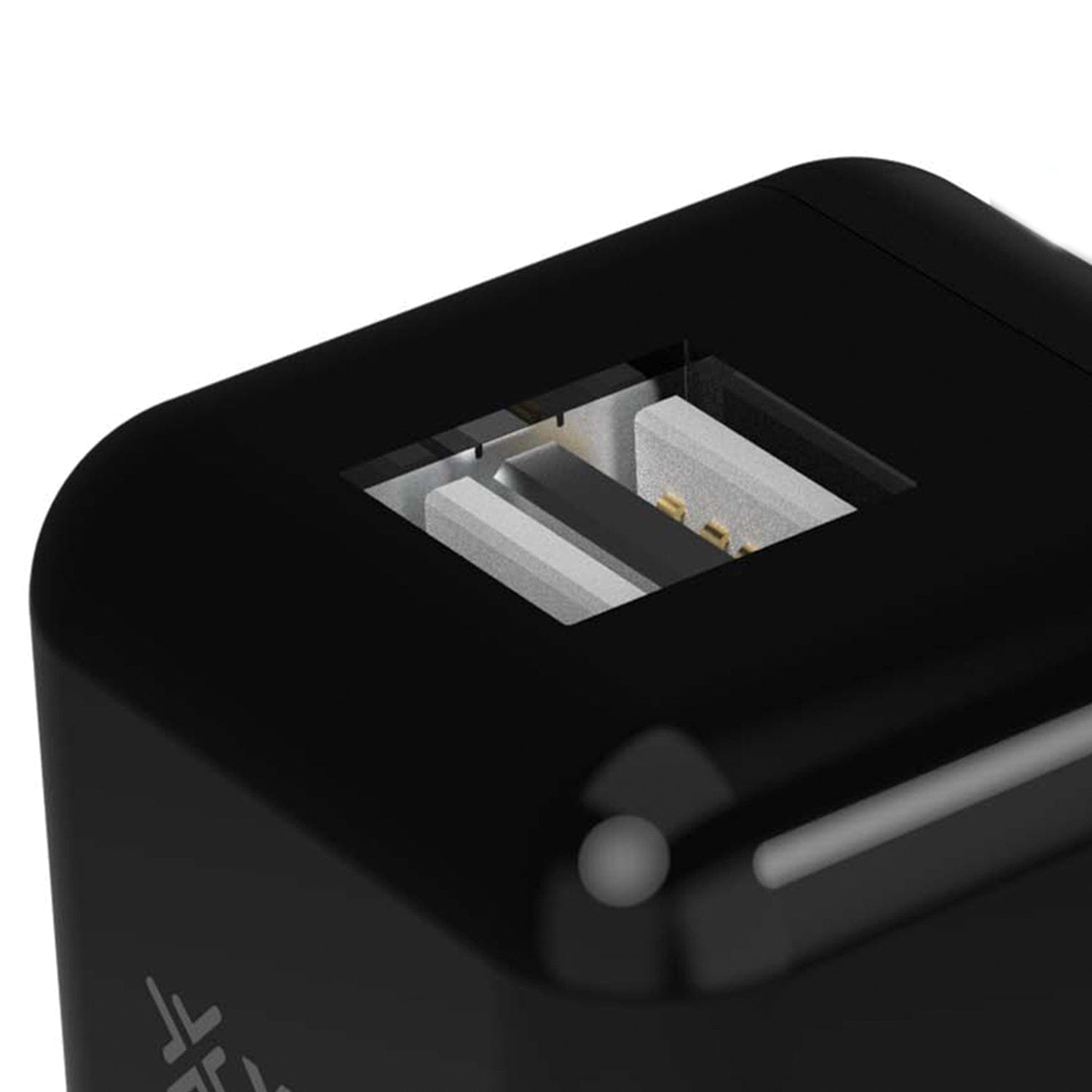 XYST 2.4-Amp Dual USB Wall Charger, Black