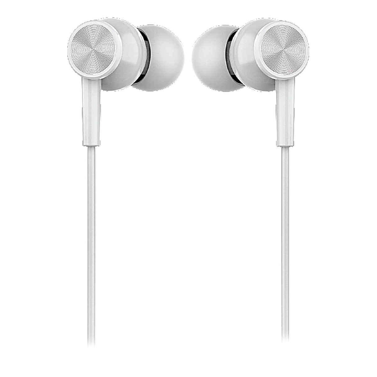 XYST Wired In-Ear Earbuds with In-Line Mic/Remote and 3.5-mm Connector, XYS-E3512, White