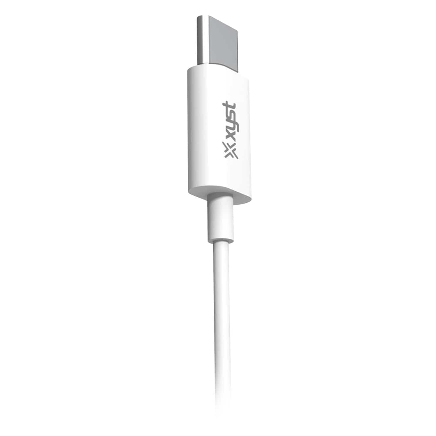 XYST Wired In-Ear Earphones with In-Line Microphone/Remote and USB-C Connector, XYS-EBTC15, White