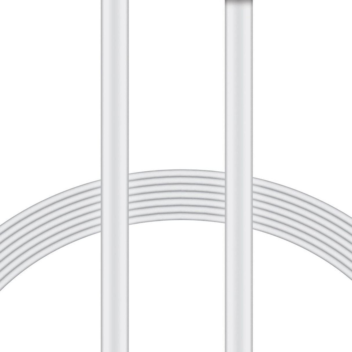XYST Charge and Sync USB to Micro USB Flat Cable, 4 Ft., White