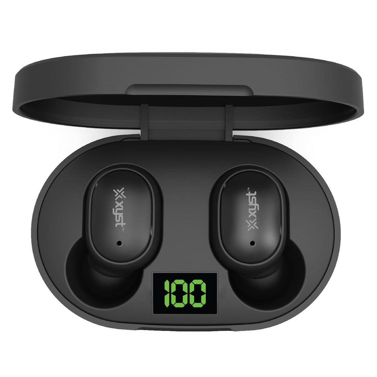 XYST Voxen TWS Bluetooth v5.4 In-Ear Earphones with Mic and Digital Battery Life Display on Charging Case, up to 4 Hours Play Time
