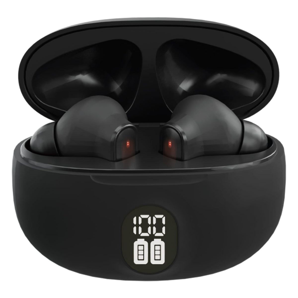 XYST Suryx TWS Bluetooth v5.4 In-Ear Earphones with Mic and Digital Battery Life Display on Charging Case, up to 2 Hours Play Time
