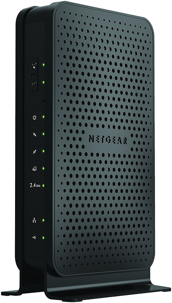 NETGEAR C3000-100NAS N300 (C3000) WiFi DOCSIS 3.0 Cable Modem Router Certified for Xfinity from Comcast, Spectrum, Cox, Cablevision & more
