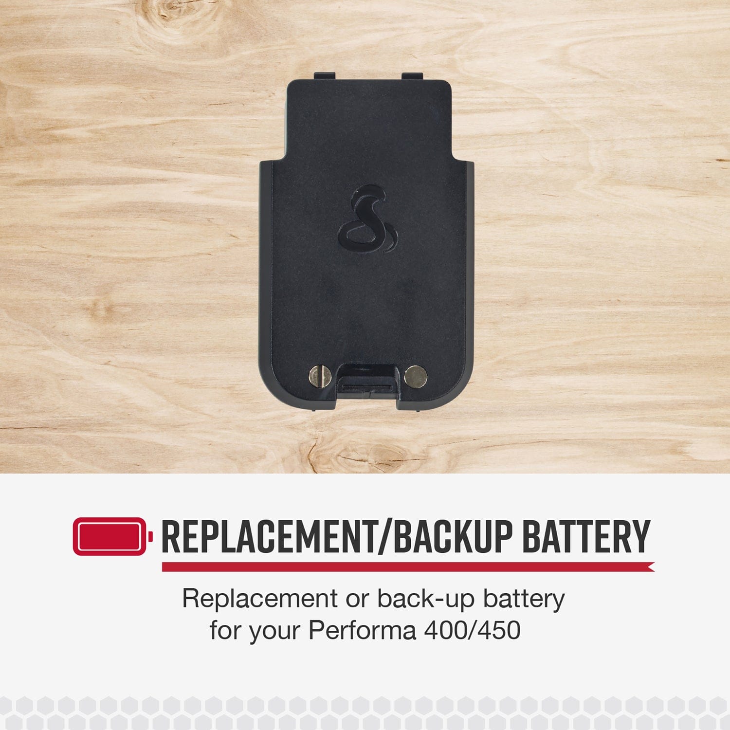 Cobra Li-Ion Replacement Battery for Cobra Performa 400/450 2-Way Handheld Business Radios, 0010078-1