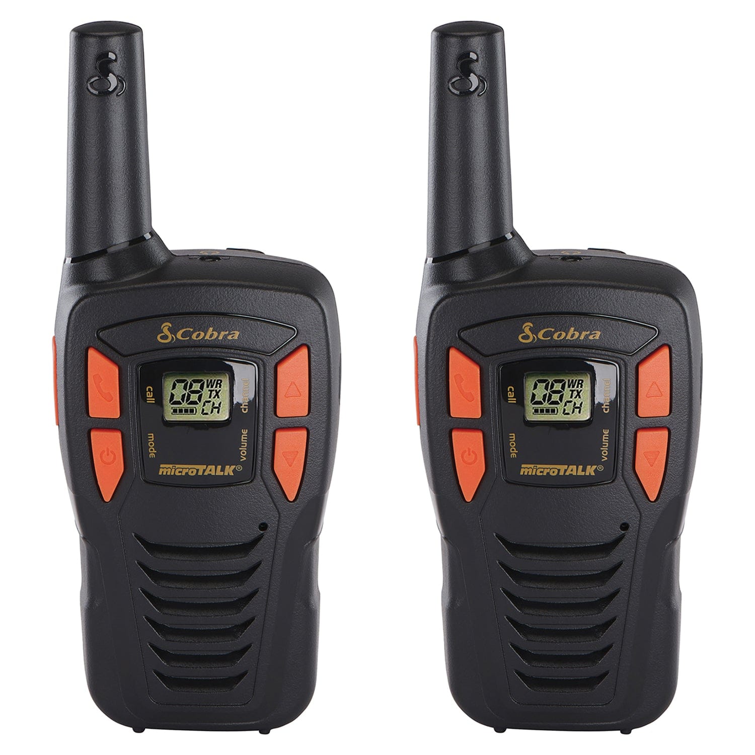 Cobra ACXT145 16-Mile Range FRS 2-Way Radios, 2 Pack