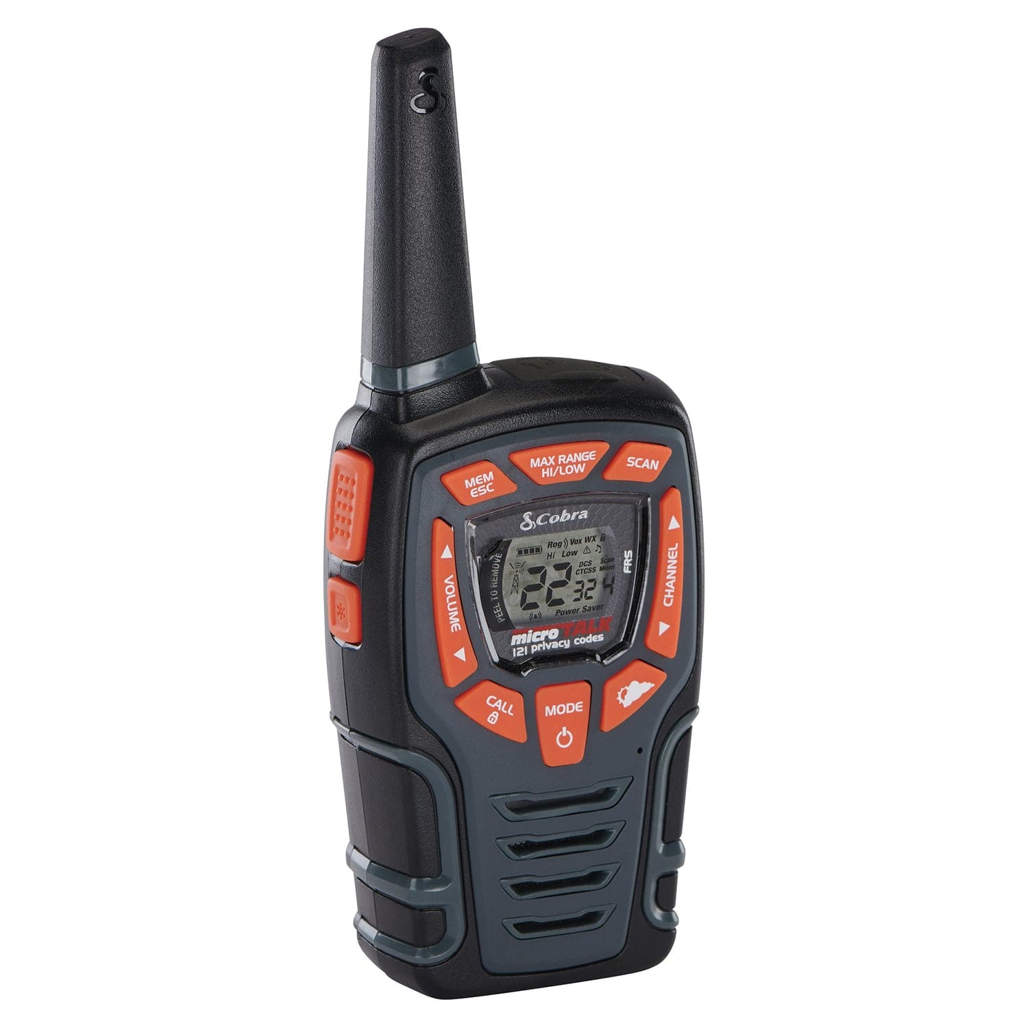 Cobra ACXT545 Weather-Resistant 28-Mile Range 2-Way Radio, 2 Pack