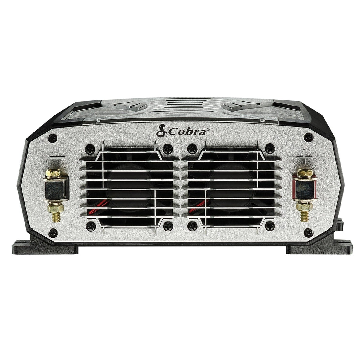 Cobra 4-AC Outlet and 2-USB Port, 2500-Continuous-Watt PRO 2500W Vehicle Power Inverter with Battery Power Cables, CPI2500W