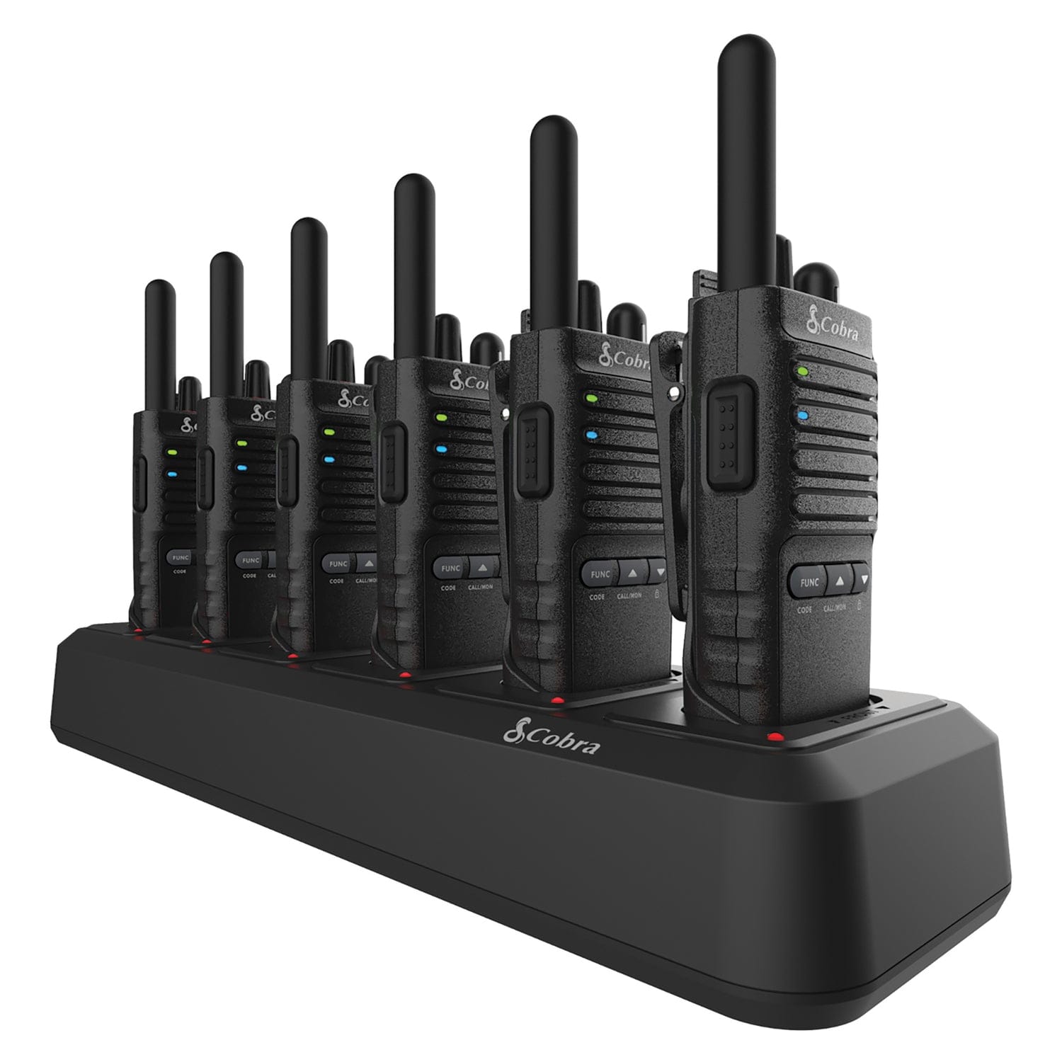 Cobra PX650 Pro Business 42-Mile-Range 2-Way Radios, 6 Pack