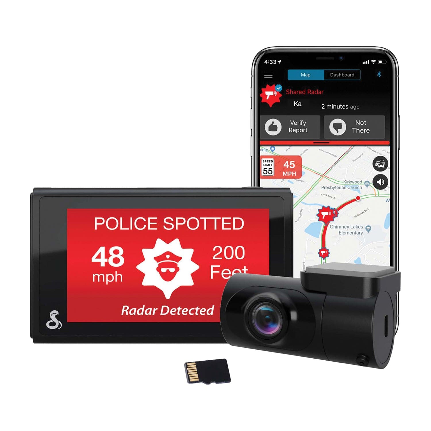 Cobra SC 200D Dual-View Smart Dash Cam