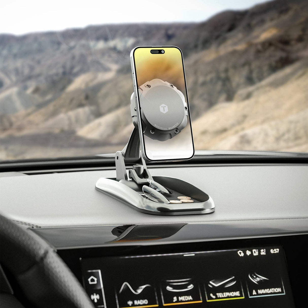 ToughTested MagTough Dash Tray and Phone Mount
