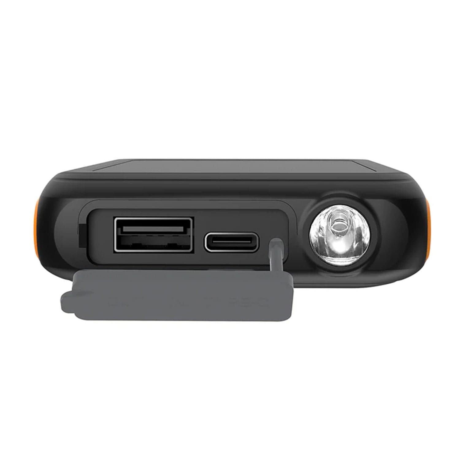 ToughTested ROC 5 MagSafe 5000-mAh Solar Qi Wireless Power Bank with USB-C PD and USB-A Quick-Charge Ports and Flashlight