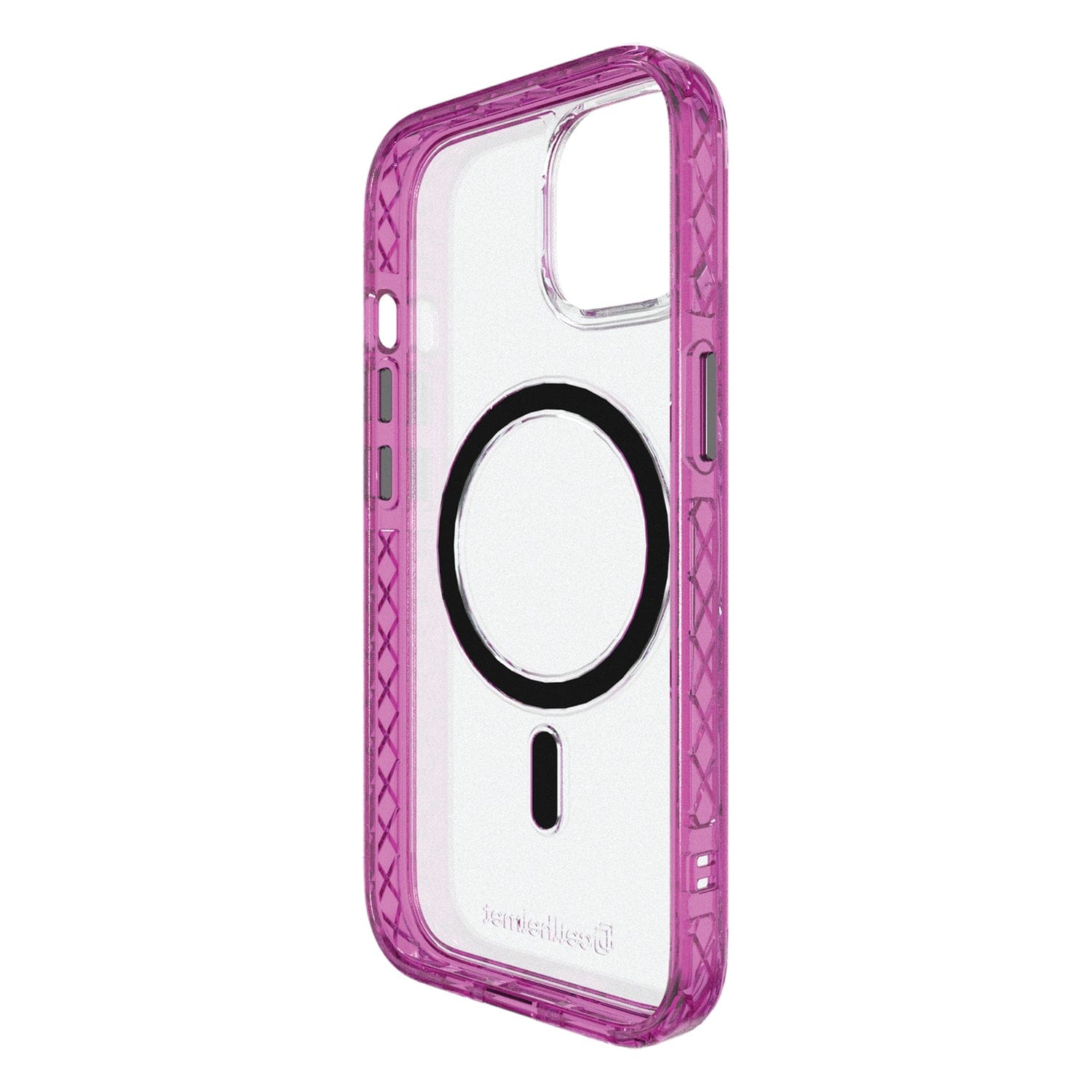 Cellhelmet Magnitude Series MagSafe-Compatible Case, iPhone 15, Vivid Magenta