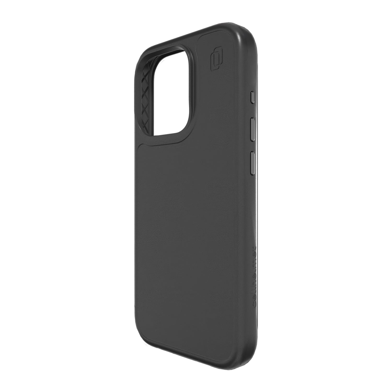 Cellhelmet Fortitude Series Case, iPhone 15 Pro, Onyx Black