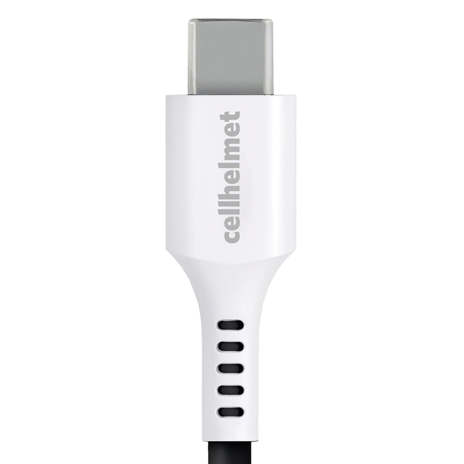 Cellhelmet Charge and Sync USB-C to USB-A Round Cable, 3 Ft.