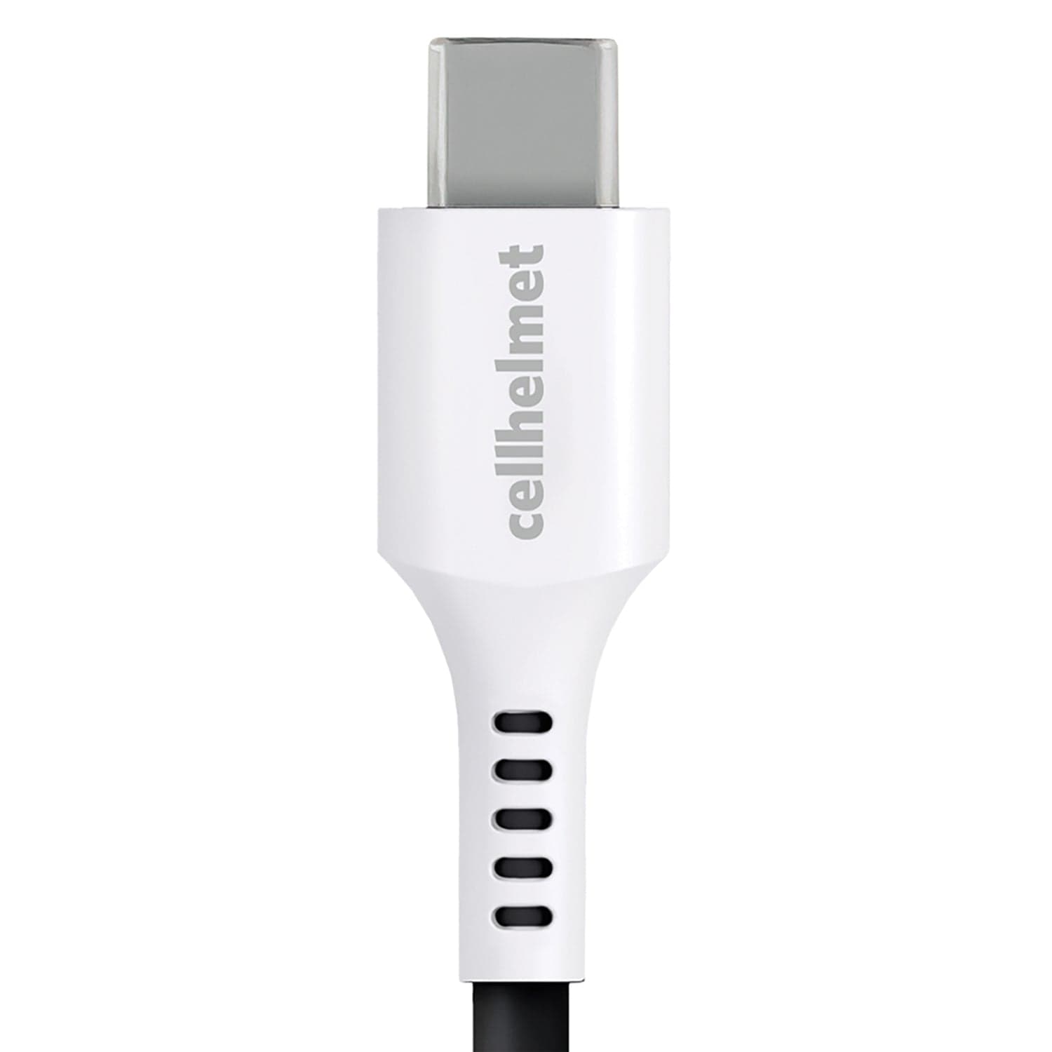 Cellhelmet Charge and Sync USB-C to USB-A Round Cable, 6 Ft.