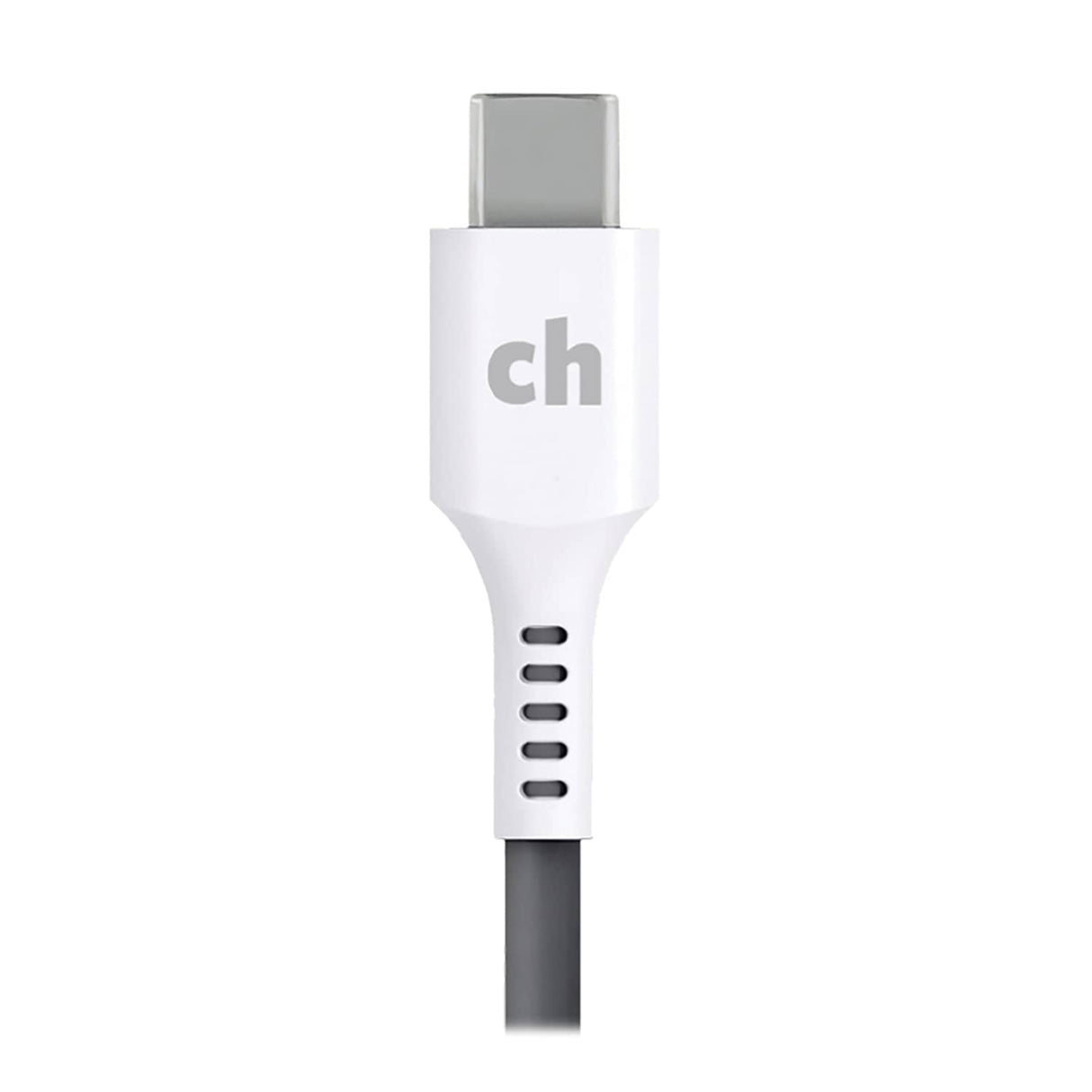 Cellhelmet USB-C to USB-C 3-Ft. Charge and Sync Round Cable, for Smartphones and Tablets, 3 Ft.