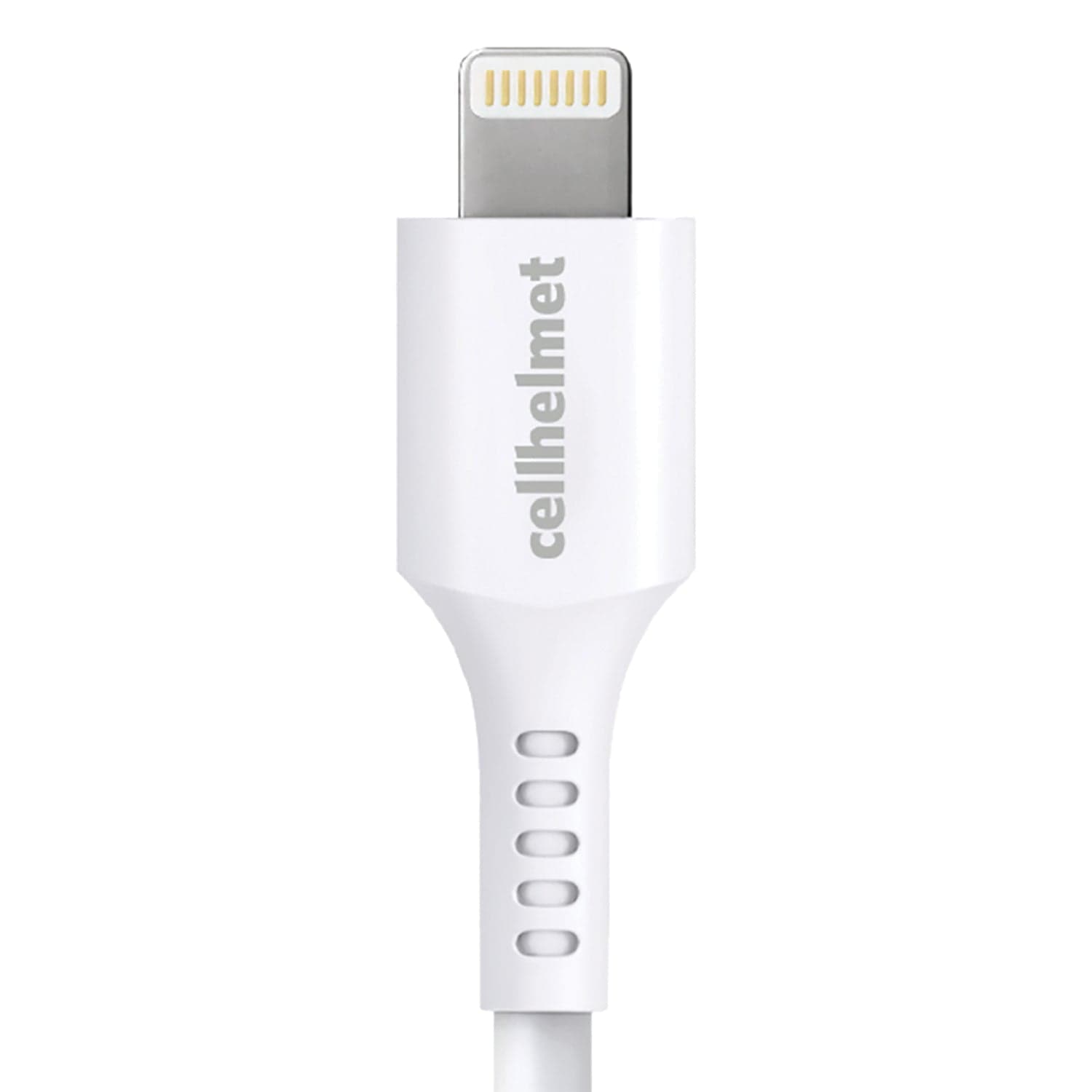 Cellhelmet Charge and Sync USB-A to Lightning Round Cable, 6 Ft.