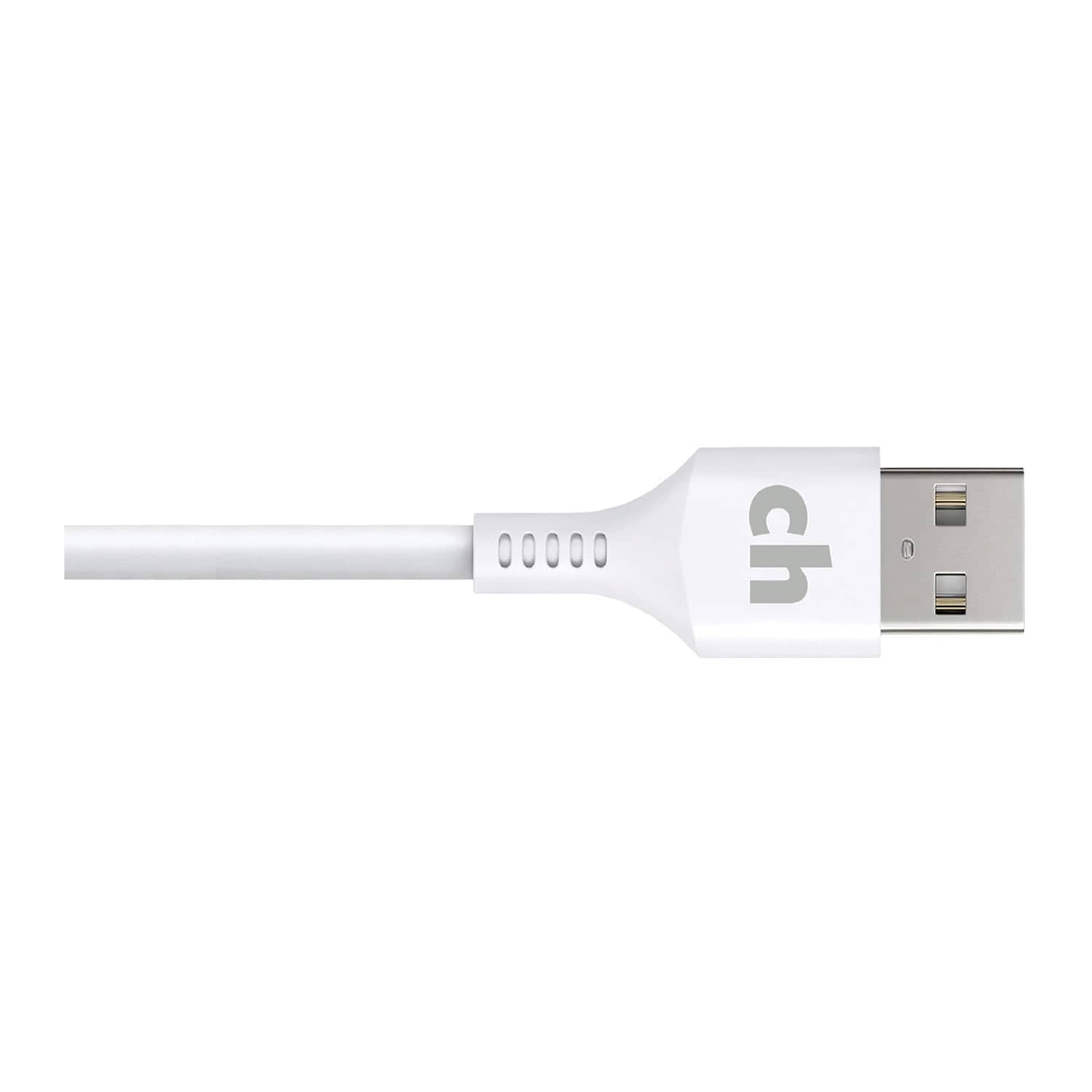 Cellhelmet Charge and Sync USB-A to Lightning Round Cable, 3 Ft.