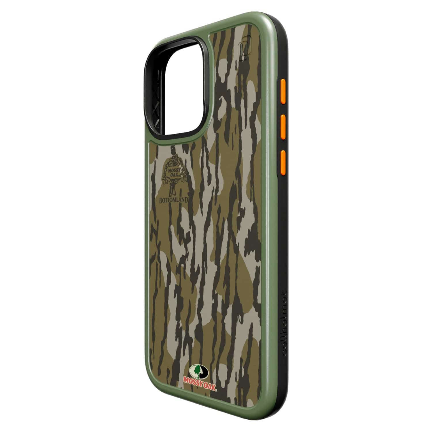 Cellhelmet Fortitude Series Case, iPhone 16 Pro Max, Mossy Oak Bottomland