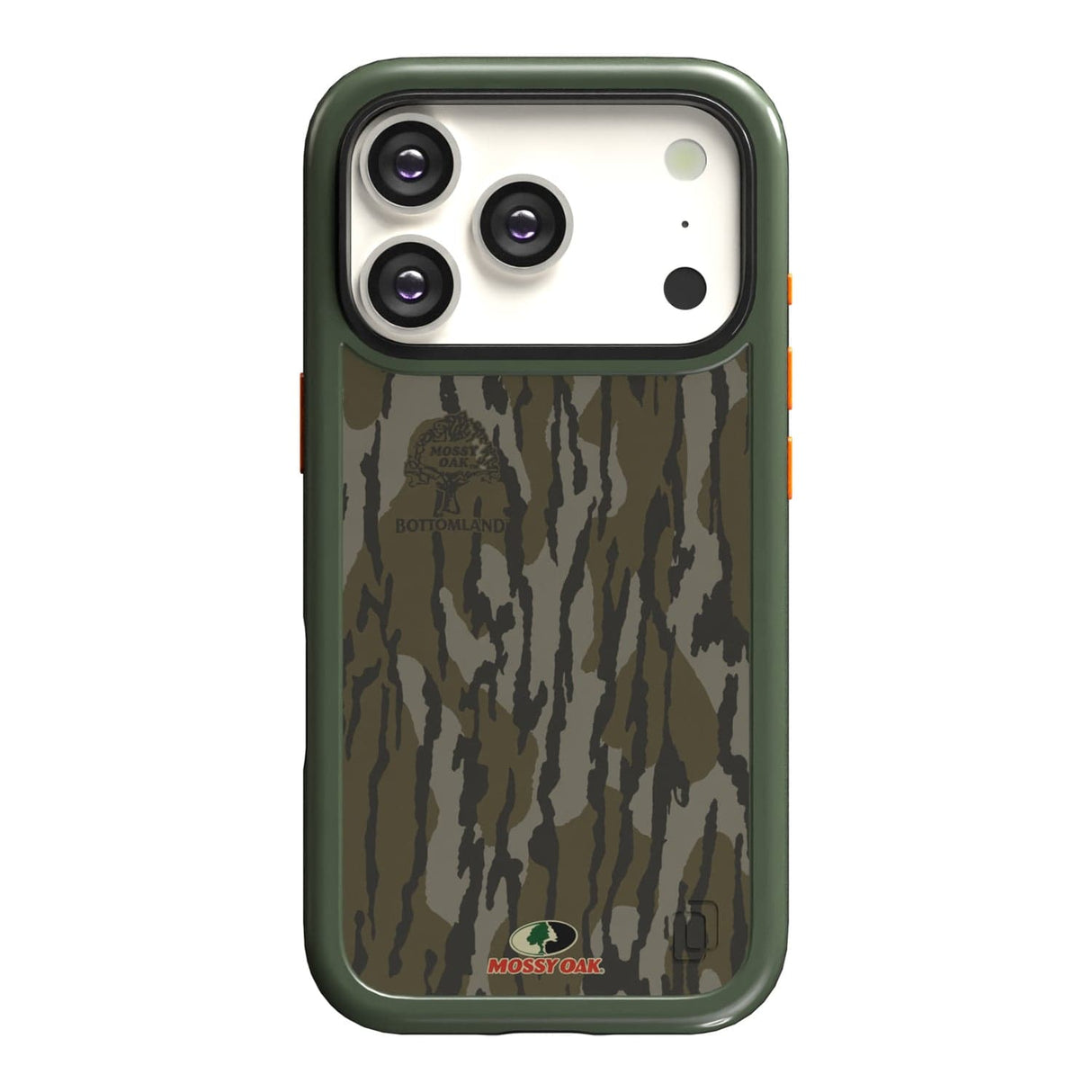 Cellhelmet Fortitude Series MagSafe-Compatible Case, iPhone 17 Pro, Mossy Oak Bottomland