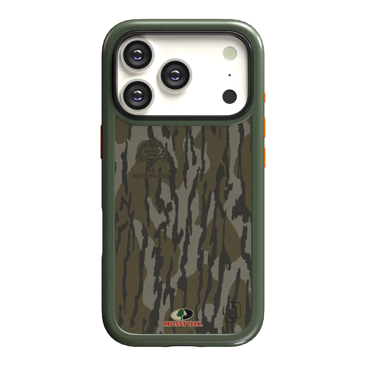 Cellhelmet Fortitude Series MagSafe-Compatible Case, iPhone 17 Pro, Mossy Oak Bottomland