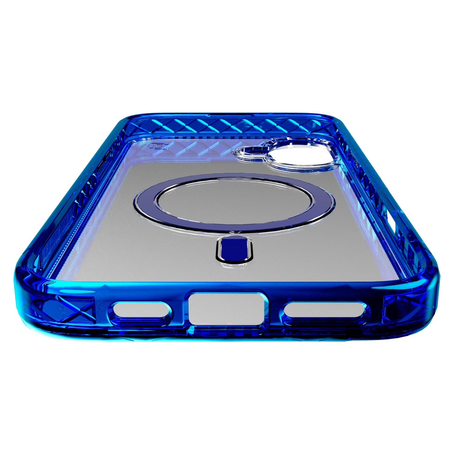 Cellhelmet Magnitude Series MagSafe-Compatible Case, iPhone 16 Plus, Bermuda Blue