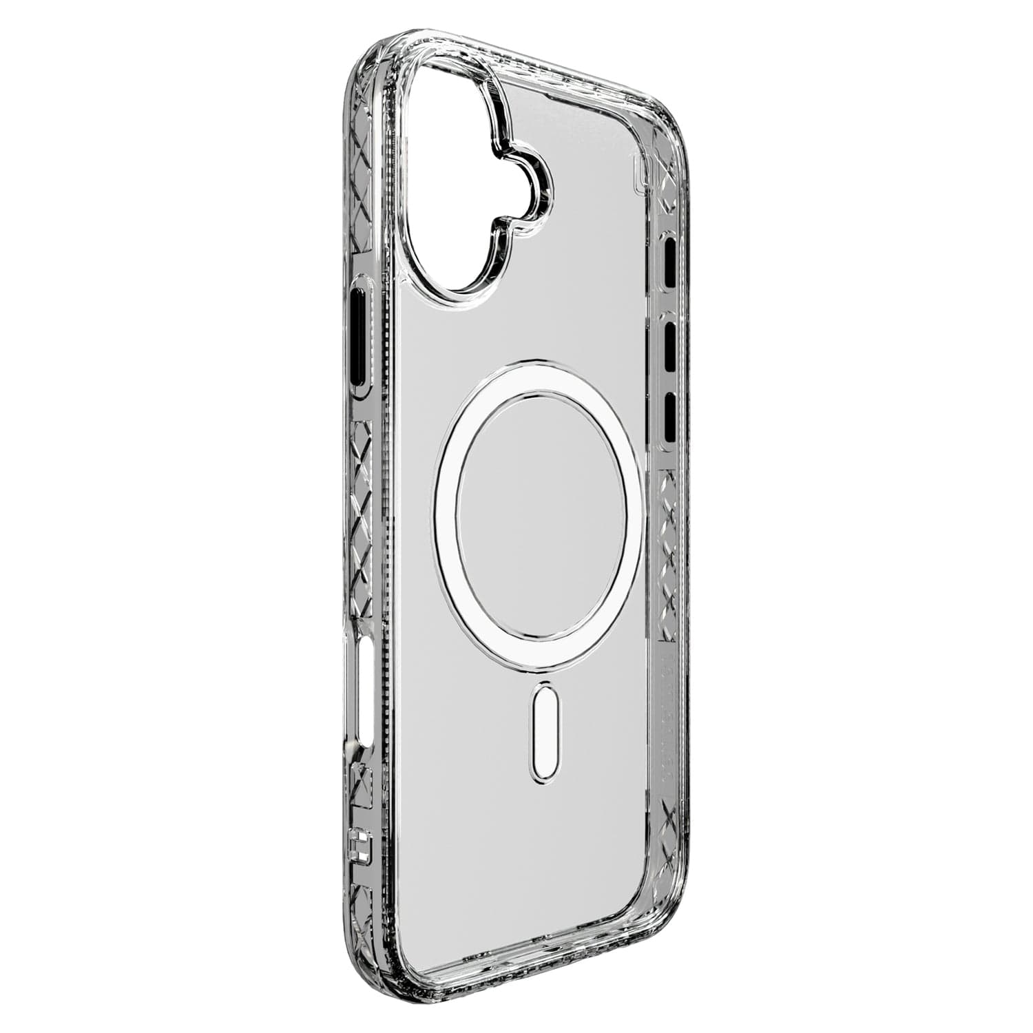 Cellhelmet Magnitude Series MagSafe-Compatible Case, iPhone 16 Plus, Crystal Clear