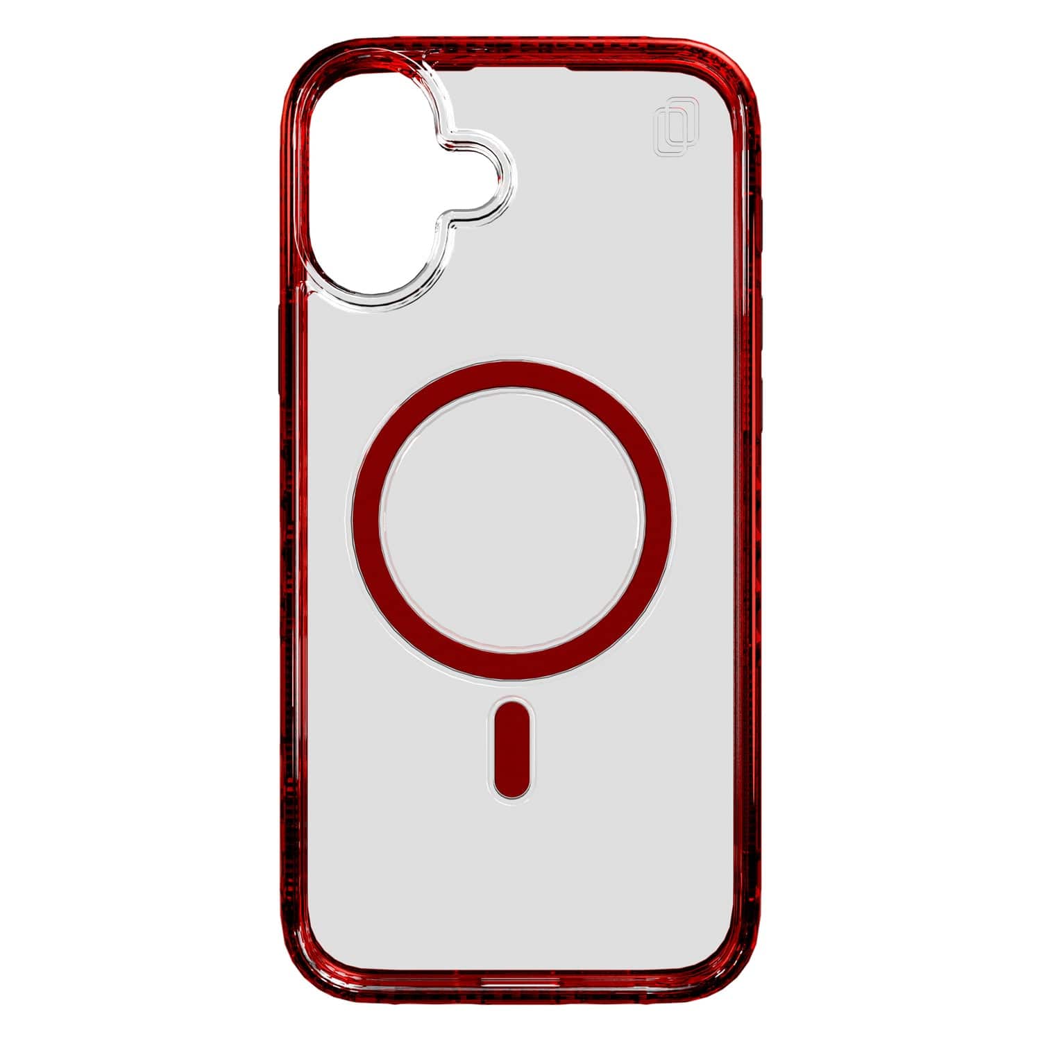 Cellhelmet Magnitude Series MagSafe-Compatible Case, iPhone 16 Plus, Lava Red