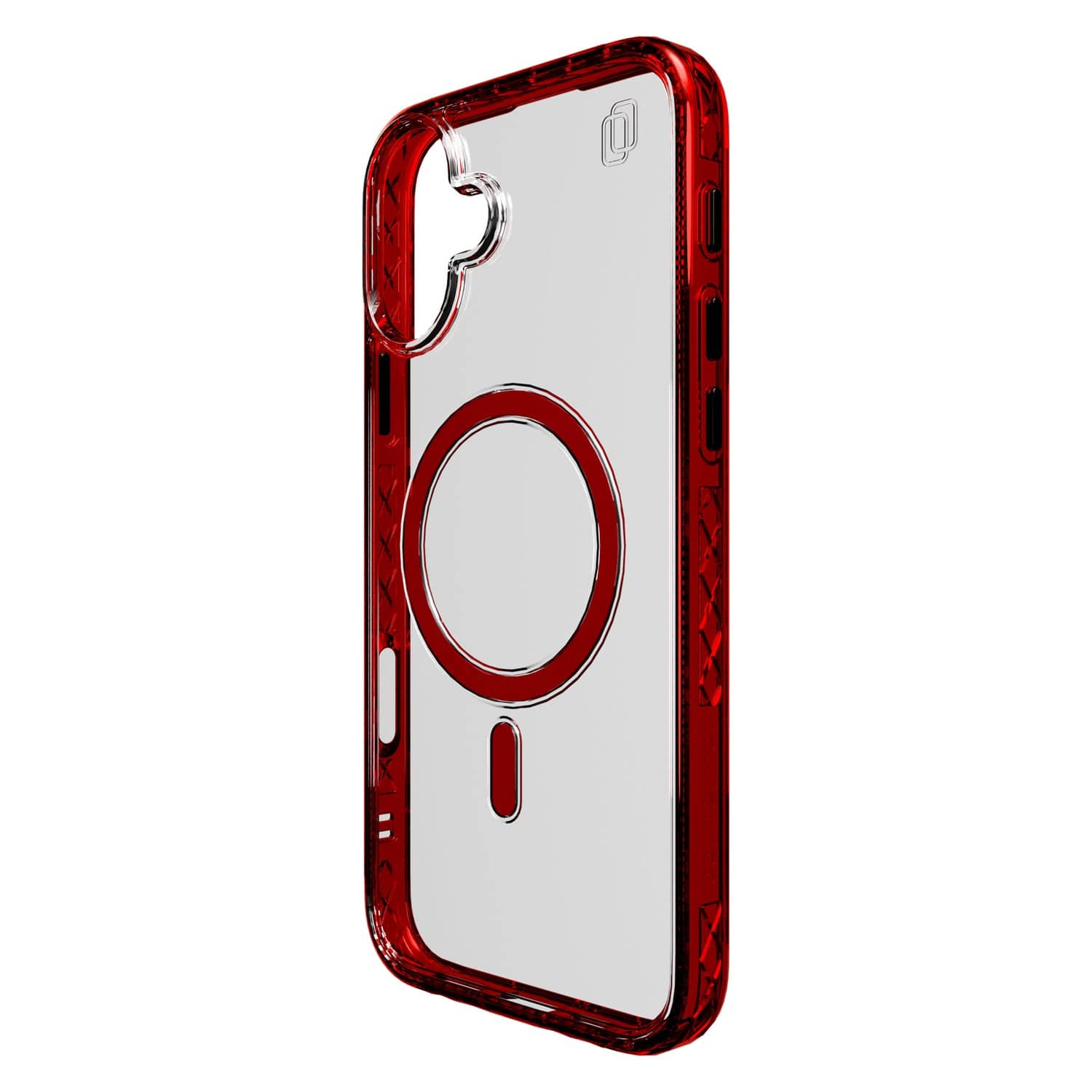 Cellhelmet Magnitude Series MagSafe-Compatible Case, iPhone 16 Plus, Lava Red