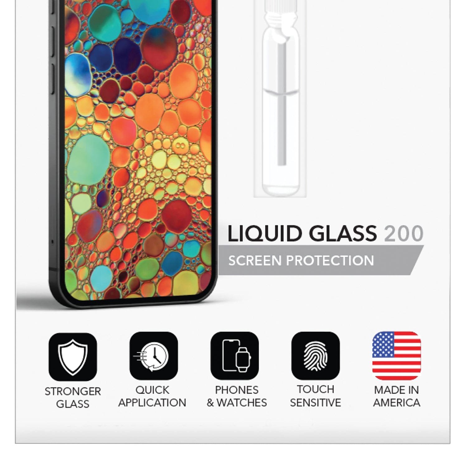 Cellhelmet Liquid Glass Screen Protector for Phones and Watches with Glass Screens, $200 Screen Repair Coverage
