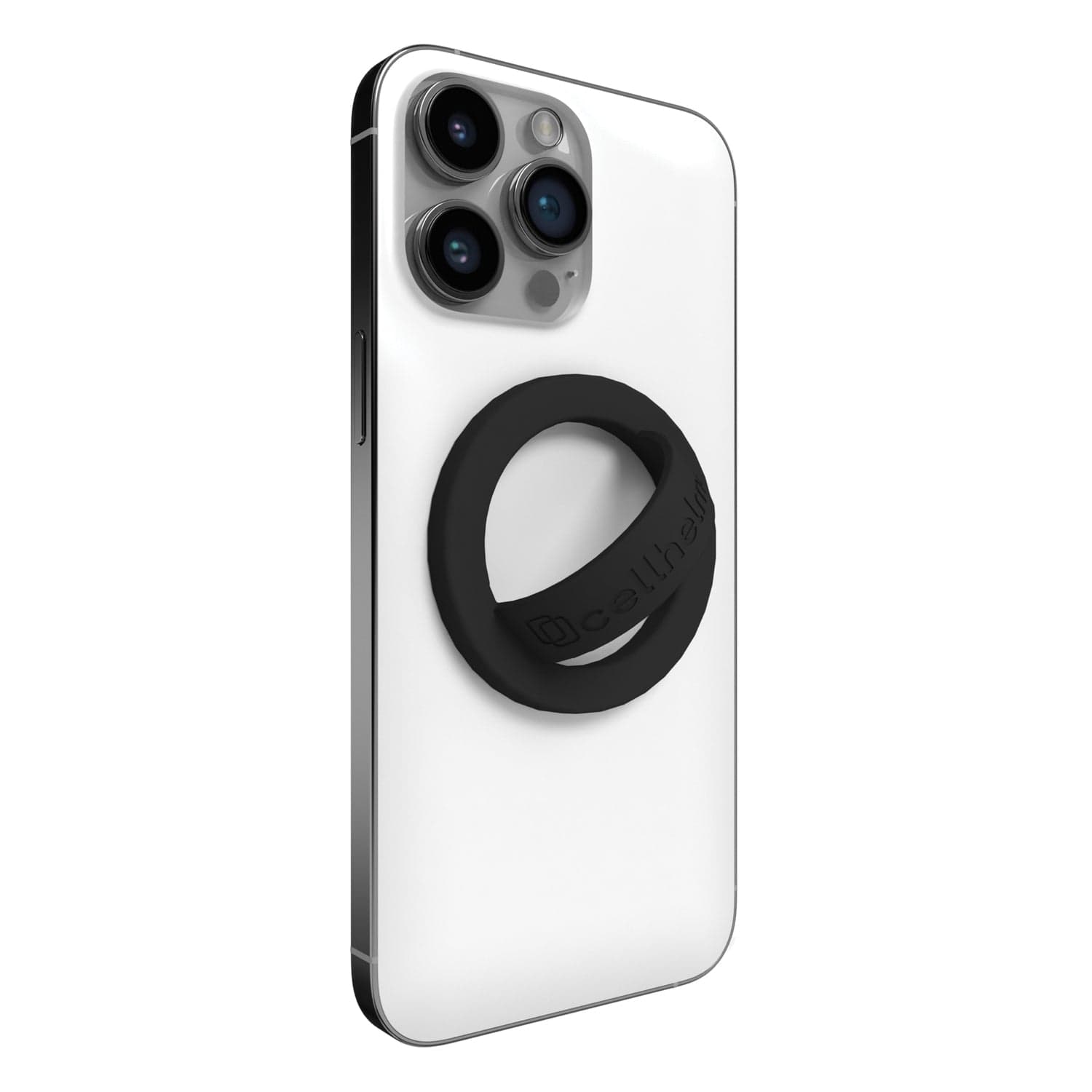 Cellhelmet Ring Thing MagSafe-Compatible Silicone Ring, Onyx Black