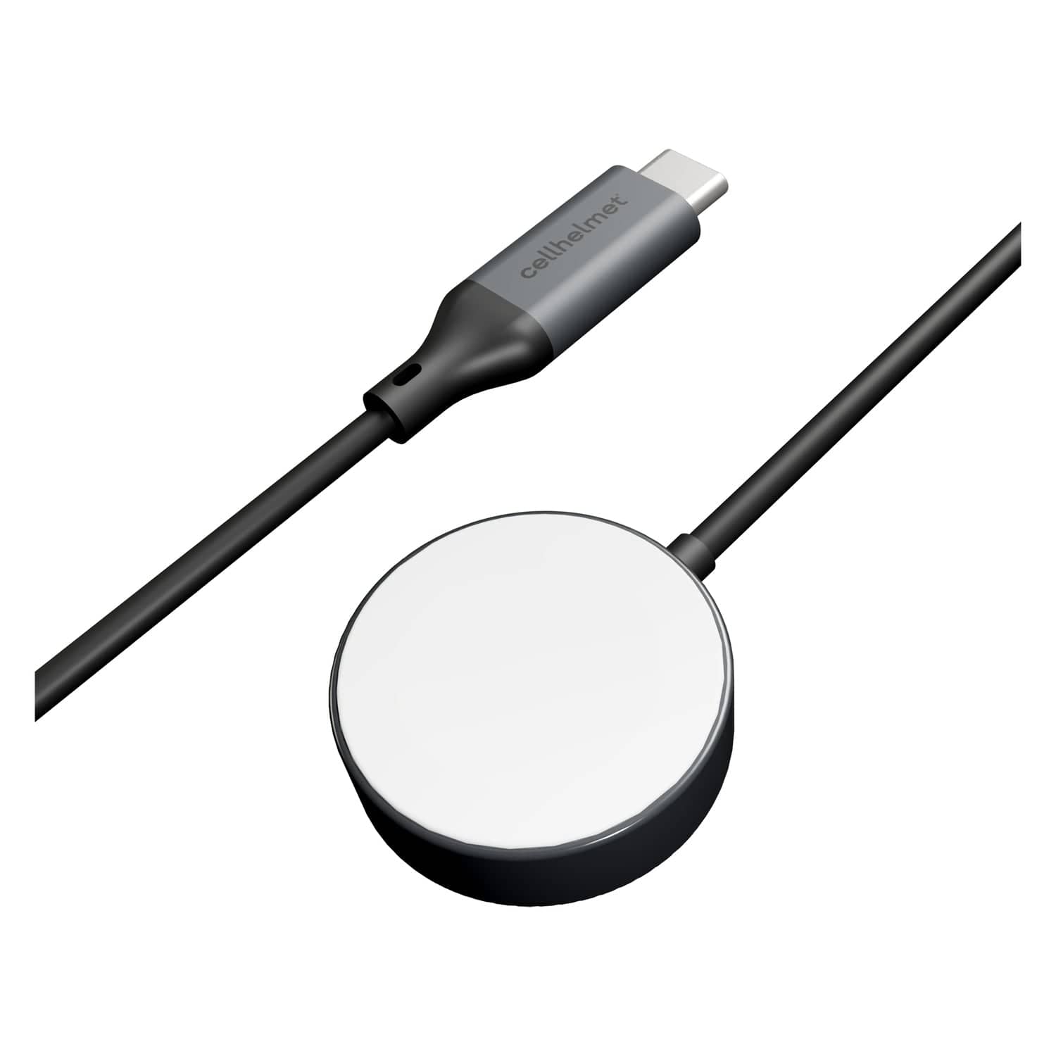 Cellhelmet Wireless Charger for Apple Watch, USB-C MFi Certified