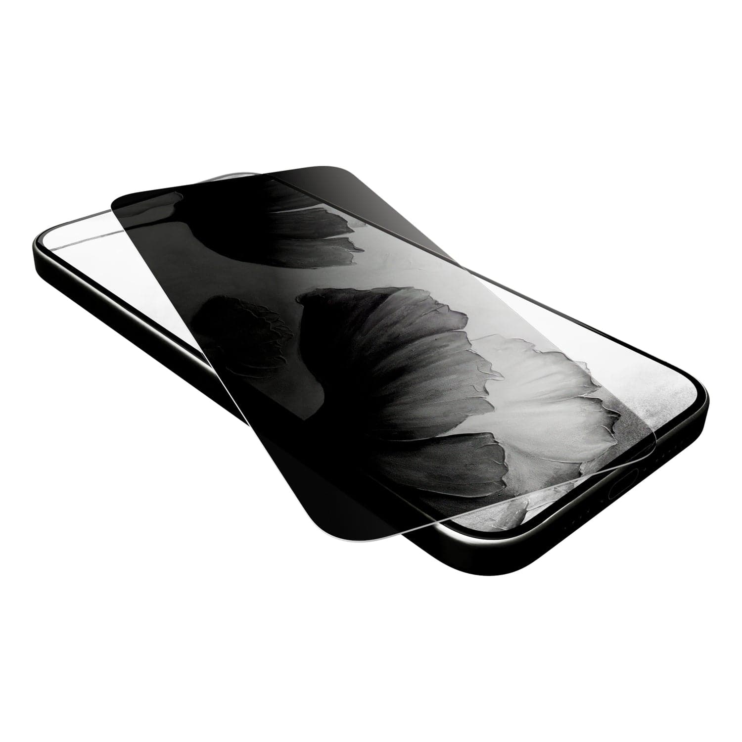 Cellhelmet Privacy Tempered Glass with Alignment Tray and $100 Coverage, iPhone 17 Pro